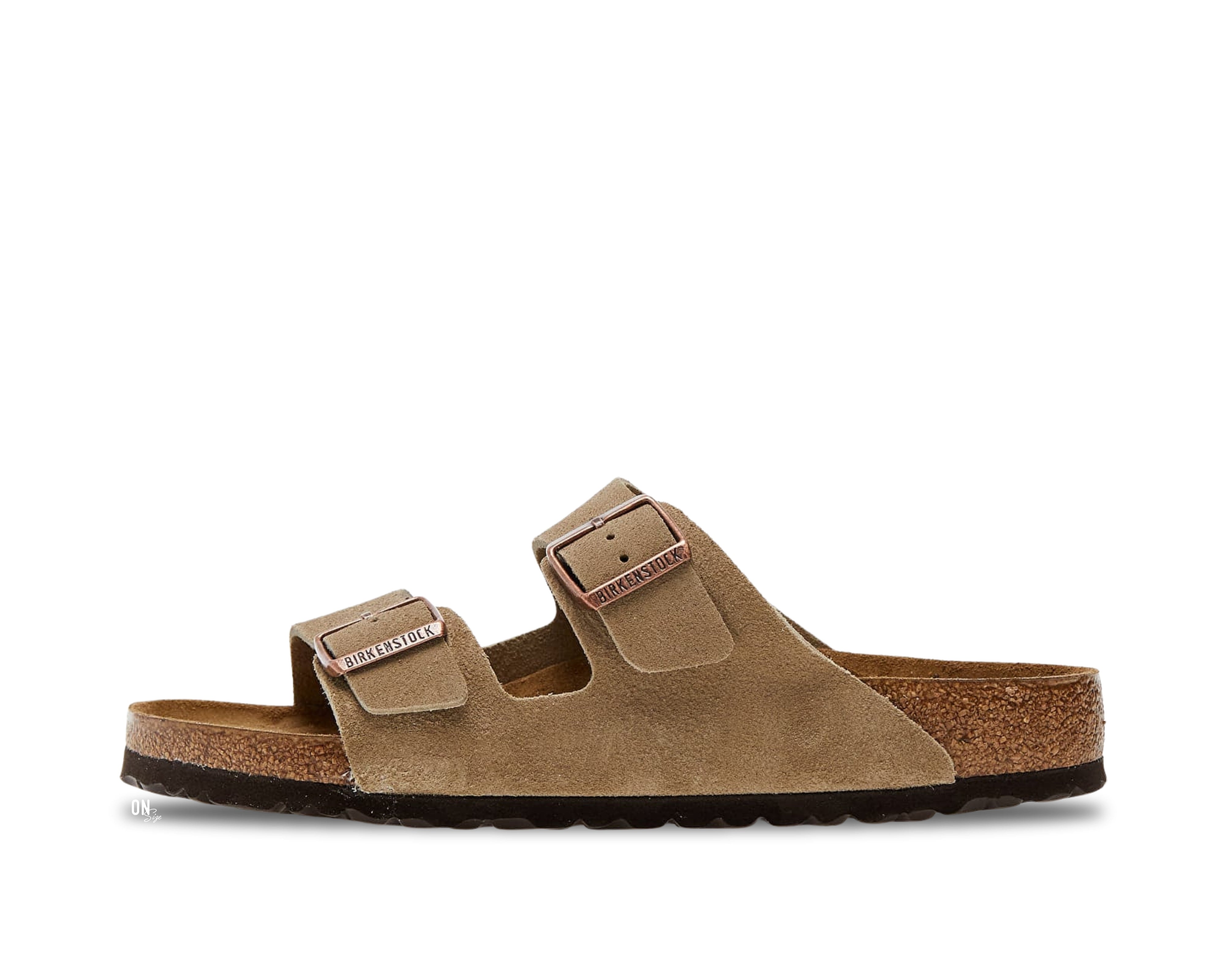 Birkenstock Arizona Soft Footbed Suede Taupe - OnSize