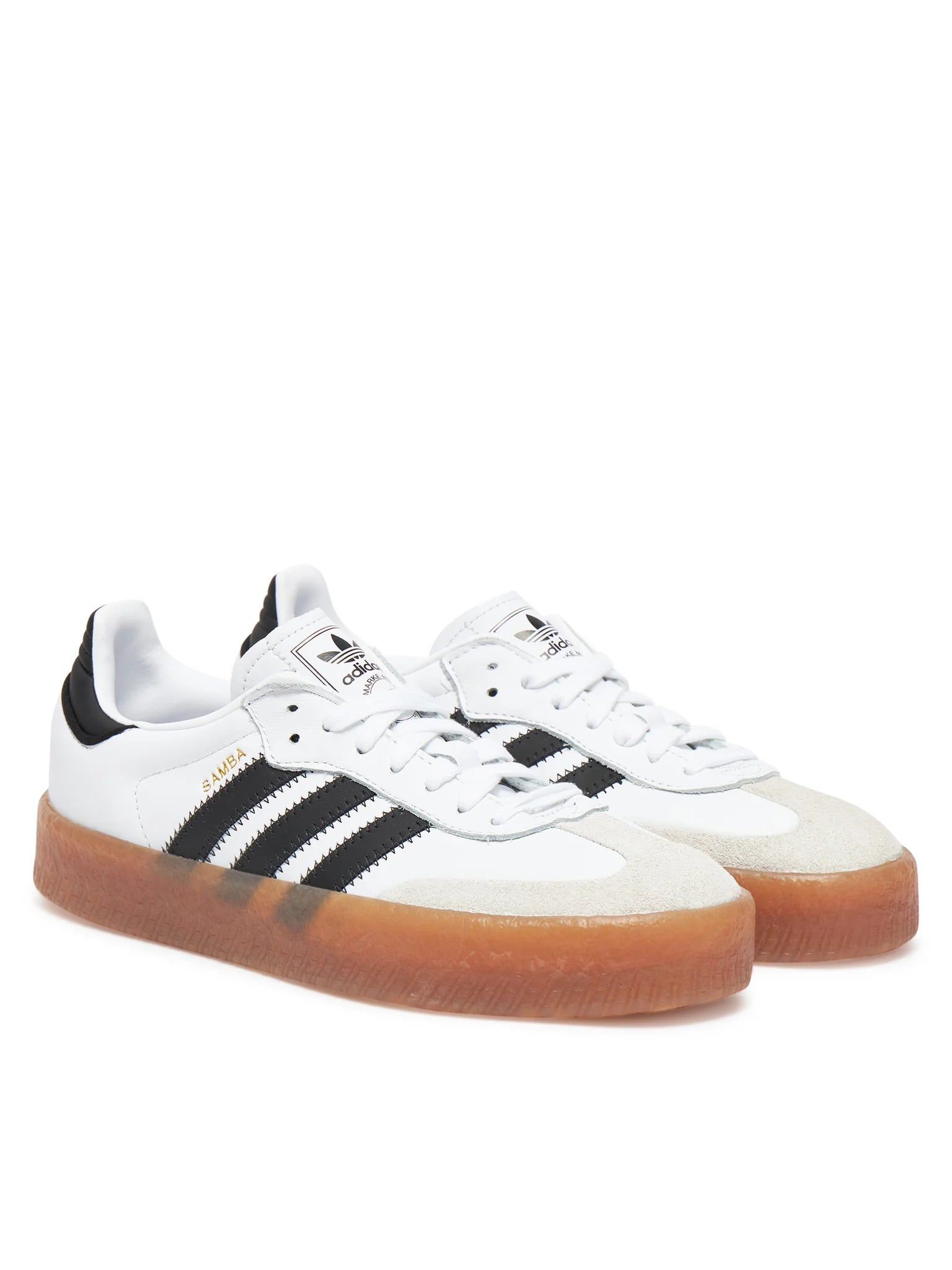 adidas Sambae Cloud White Metallic Gold - OnSize