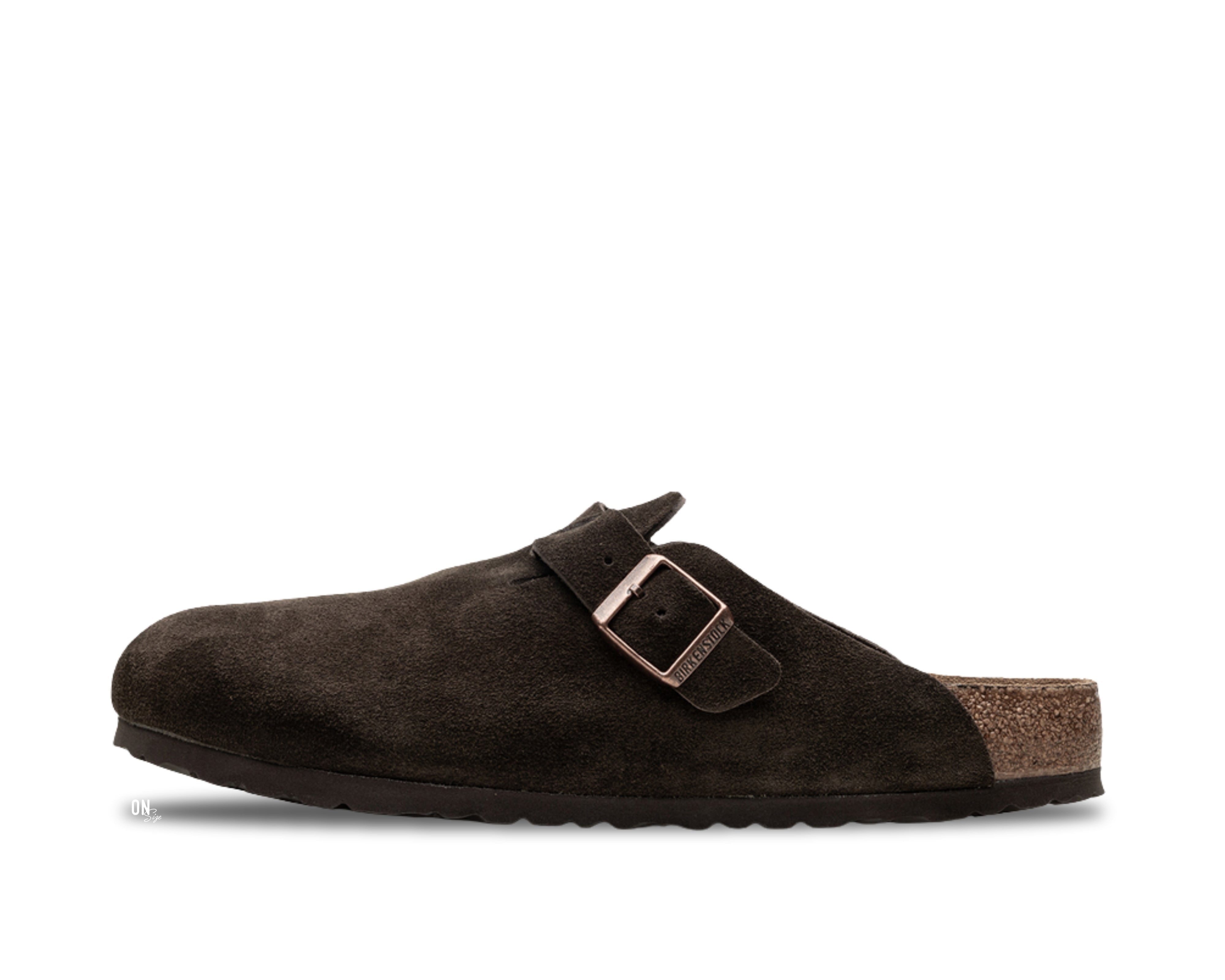 Birkenstock Boston Soft Footbed Suede Mocha - OnSize