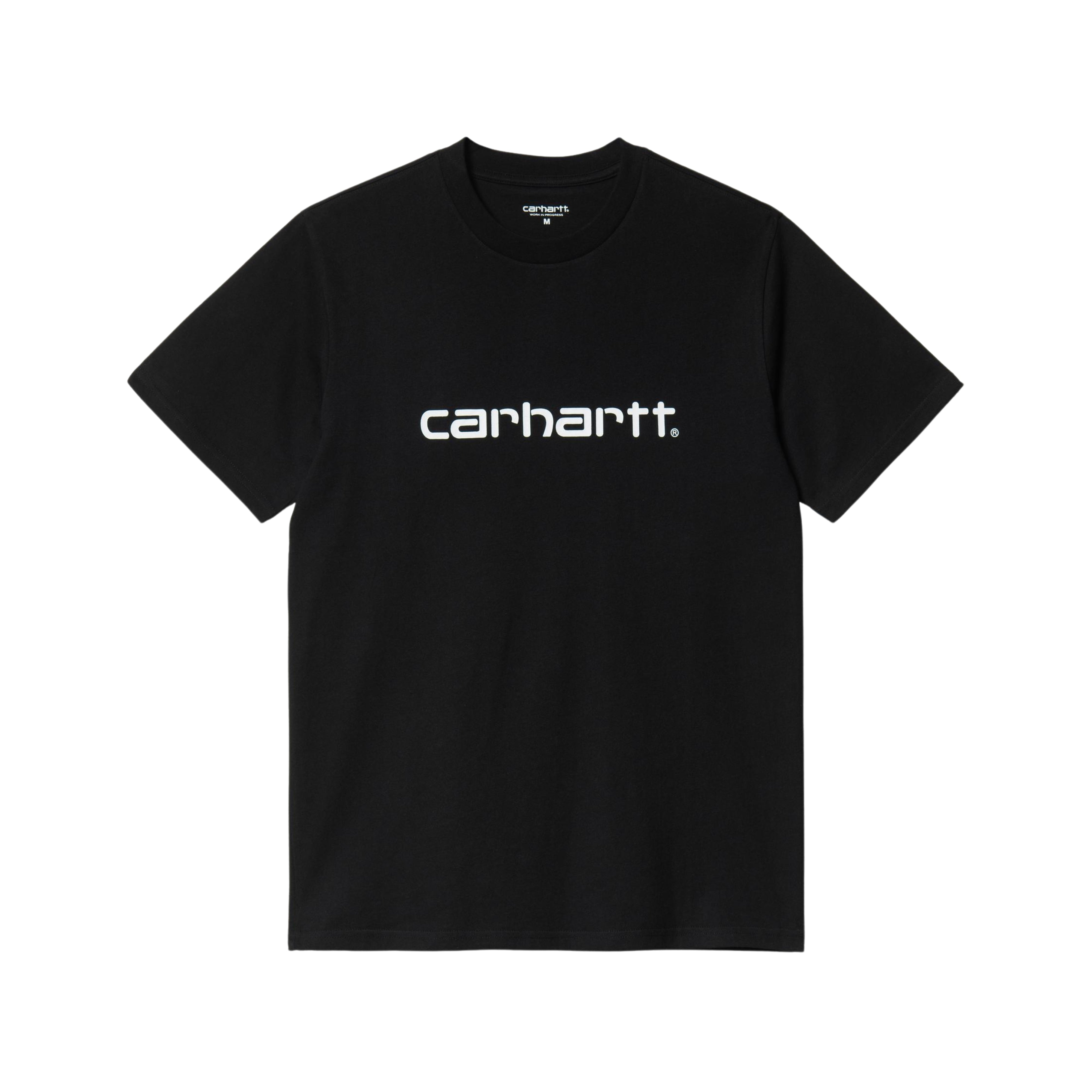 Carhartt WIP S/S Script T-Shirt Black/White - OnSize