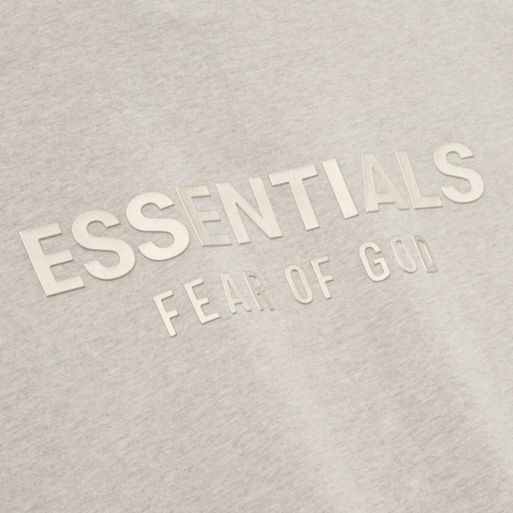 Fear of God Essentials Classic Tee Heather Stone (FW25)