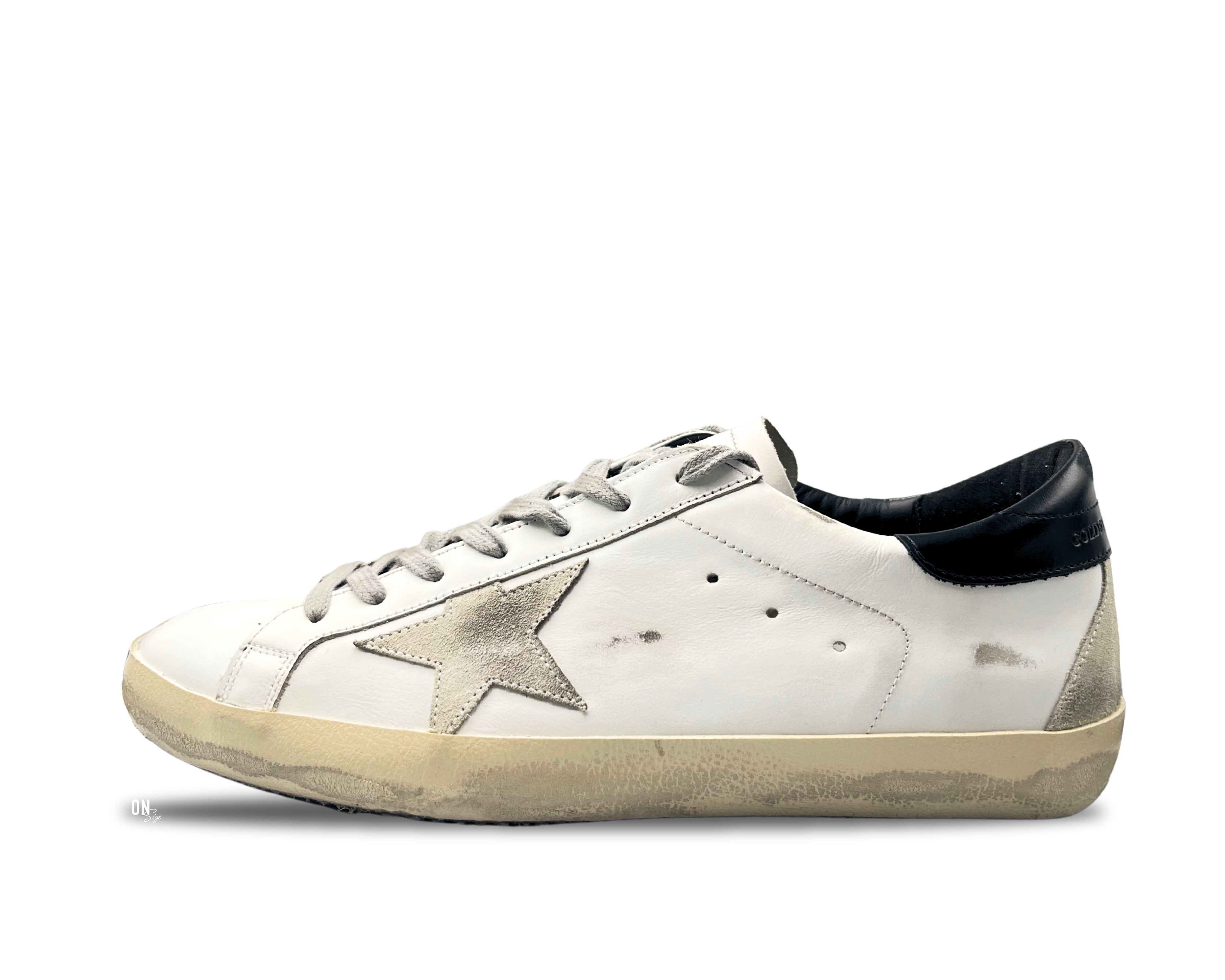 Golden Goose Super - Star White Black - OnSize