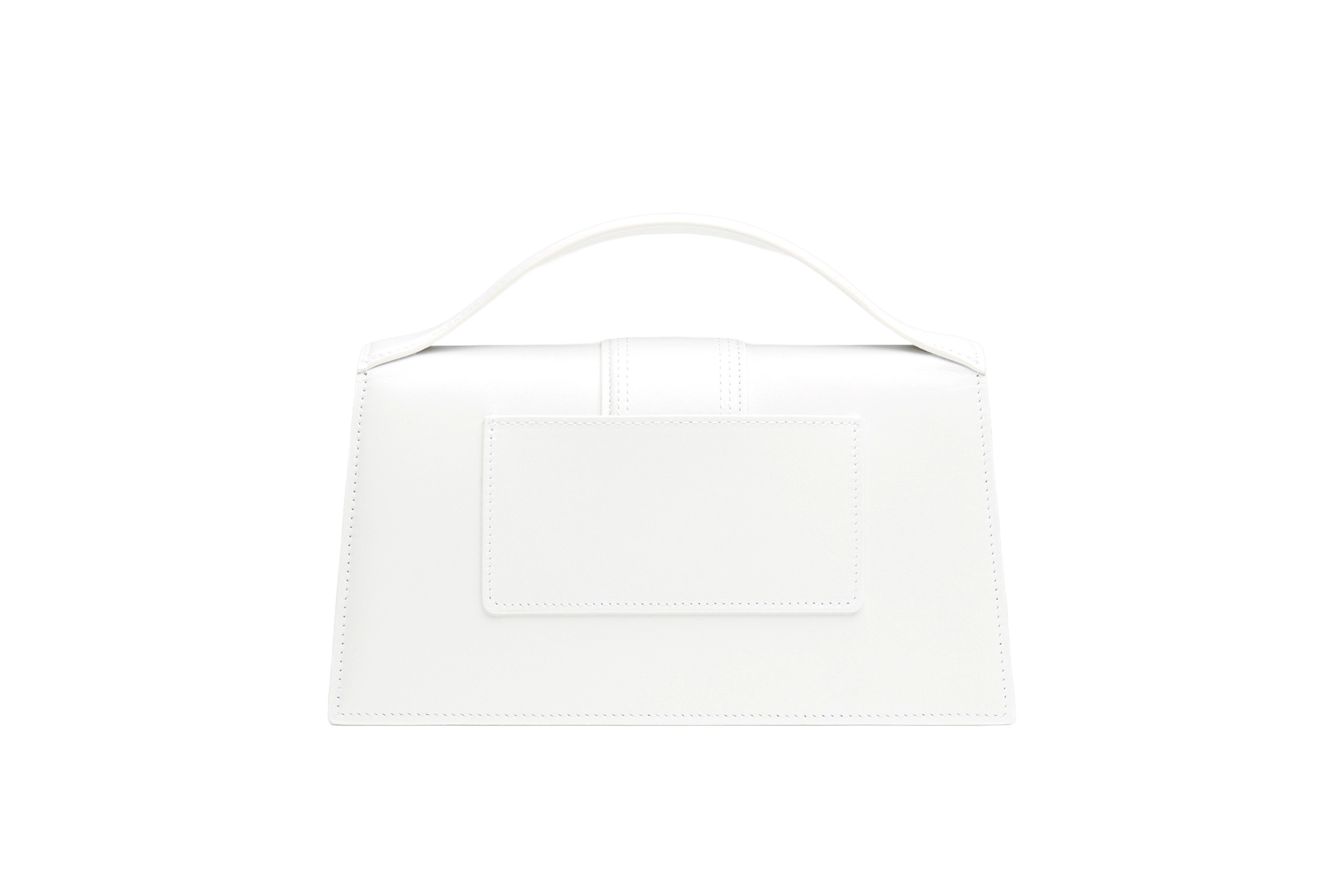 Jacquemus Le grand Bambino Crossbody Strap Handbag White - OnSize