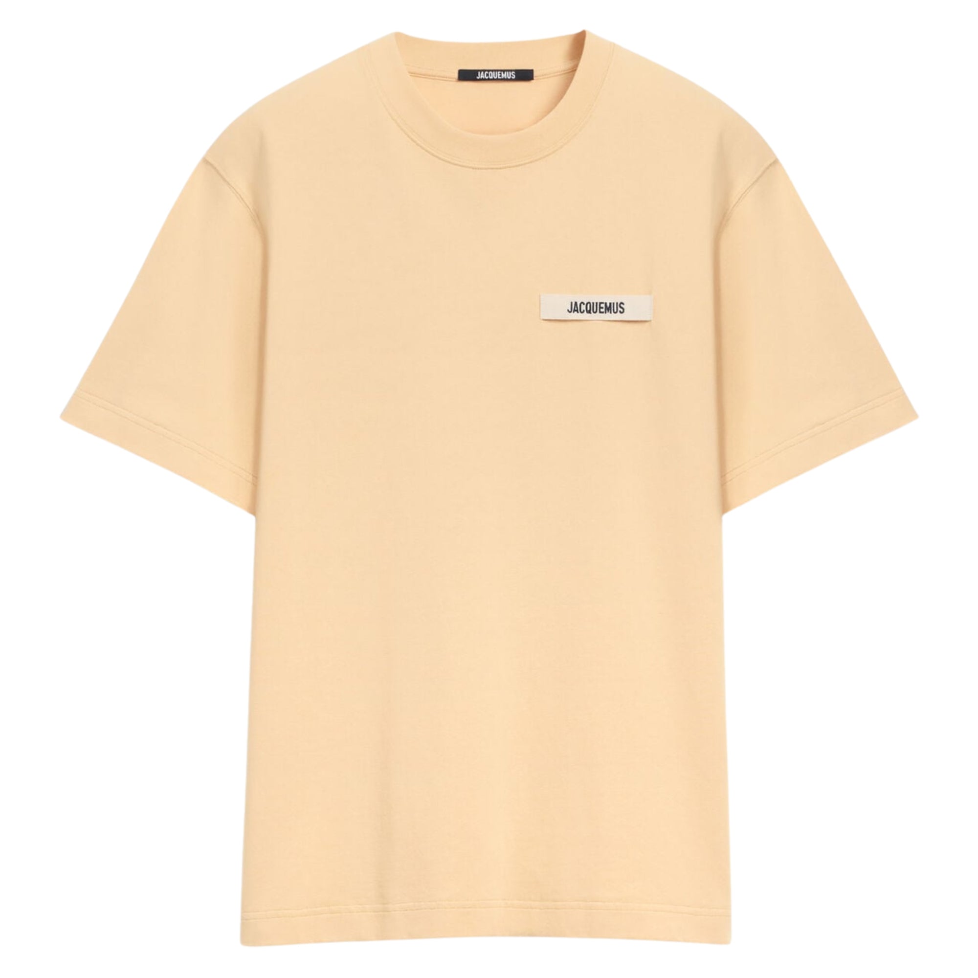 Jacquemus Le T-Shirt Gros Grain Light Beige - OnSize