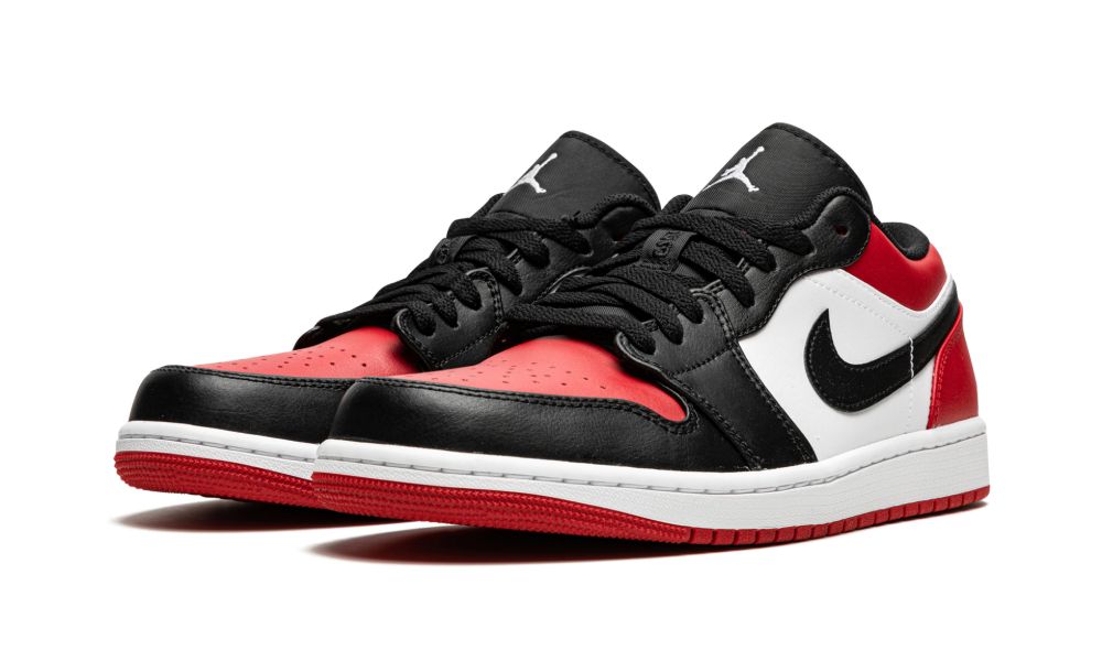 Jordan 1 Low Bred Toe - OnSize