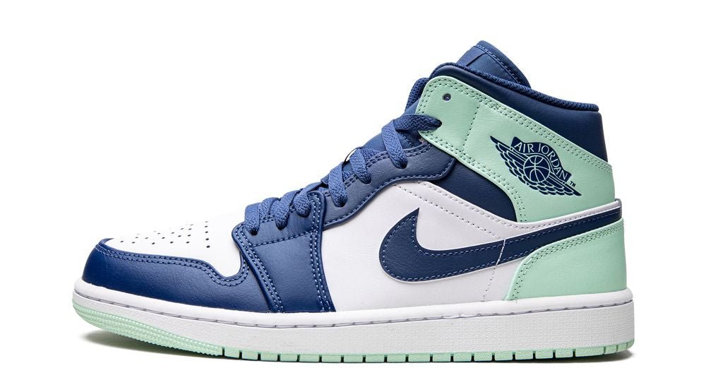 Jordan 1 Mid Mystic Navy Mint Foam - OnSize