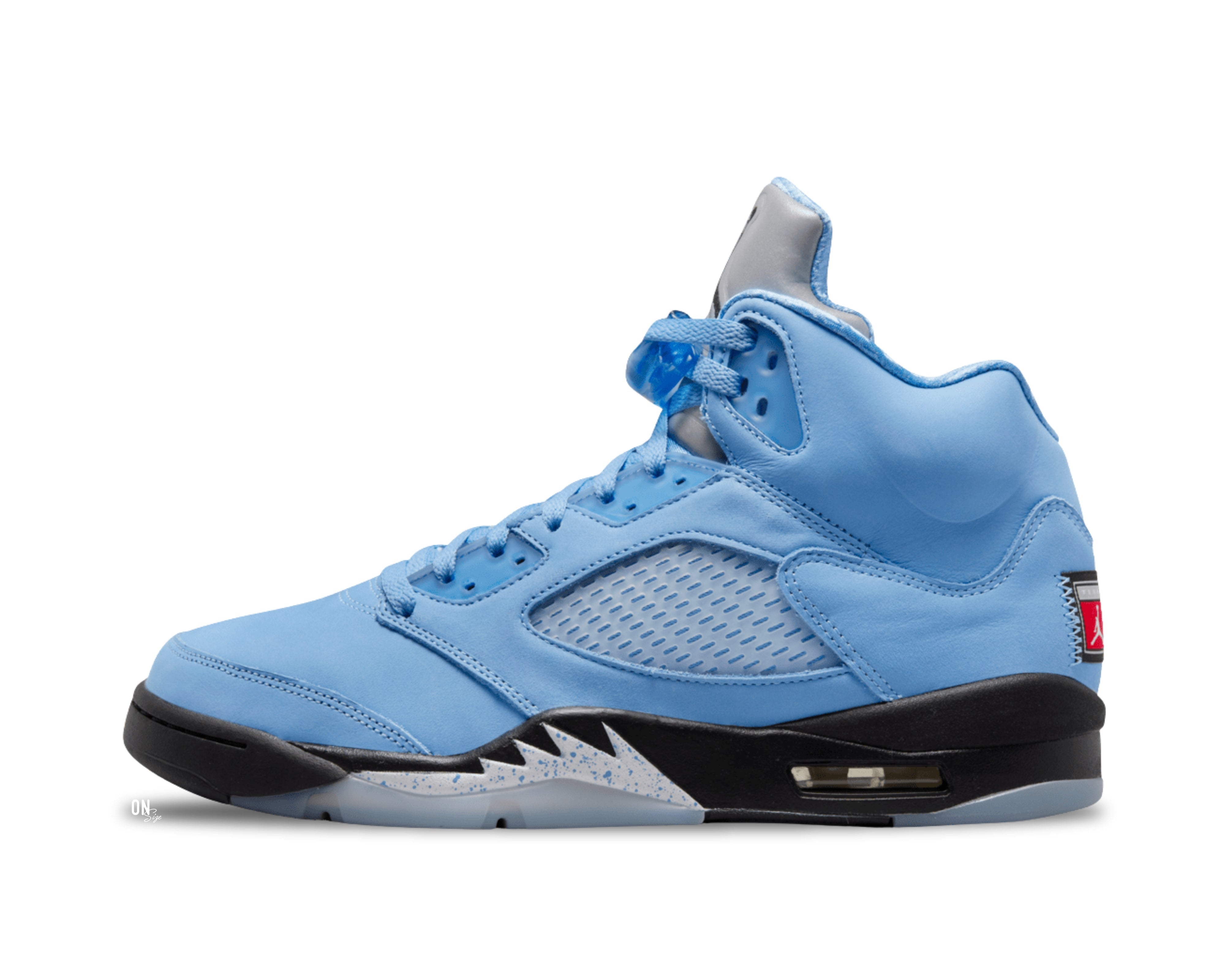 Jordan 5 Retro UNC University Blue - OnSize