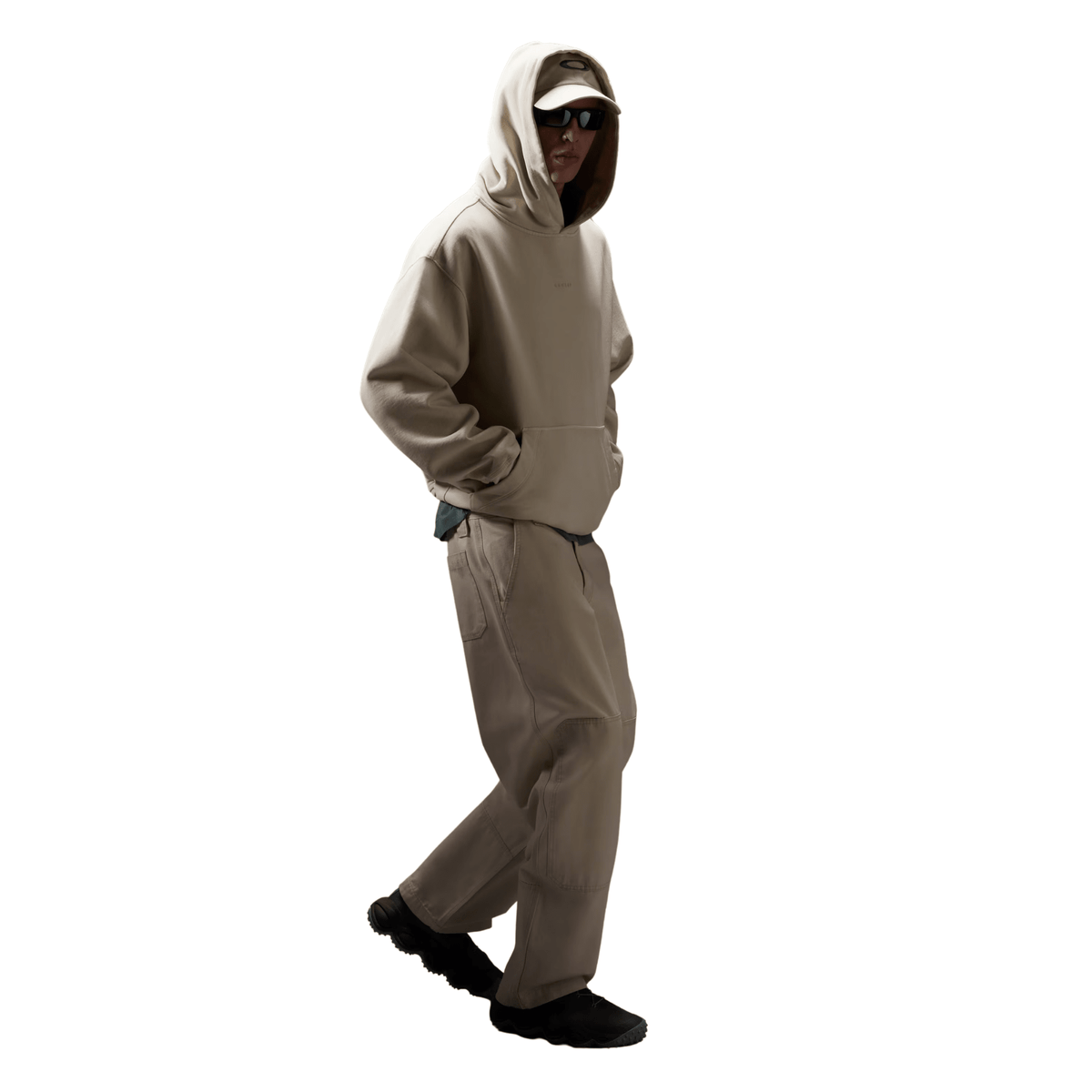 Oakley Echo Mod Embroidered Hoodie Mist - OnSize