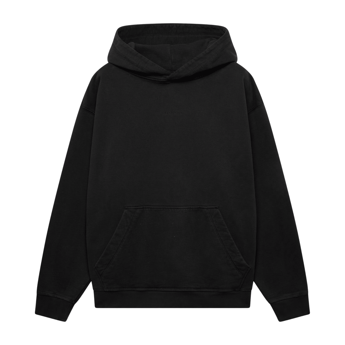 Oakley Echo Mod Embroidered Hoodie Pitch Black - OnSize