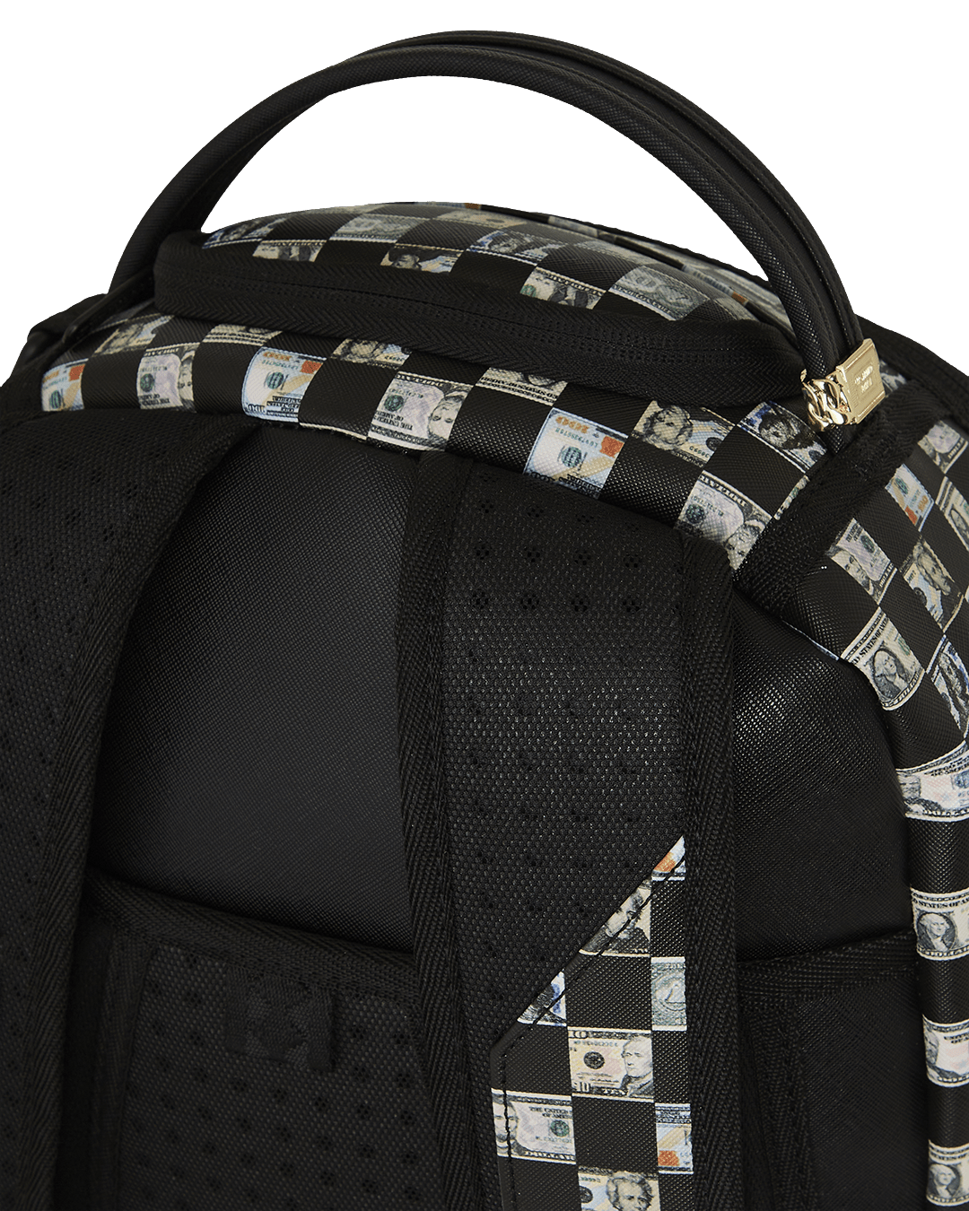 Sprayground Money Check Pattern DLX Backpack - OnSize