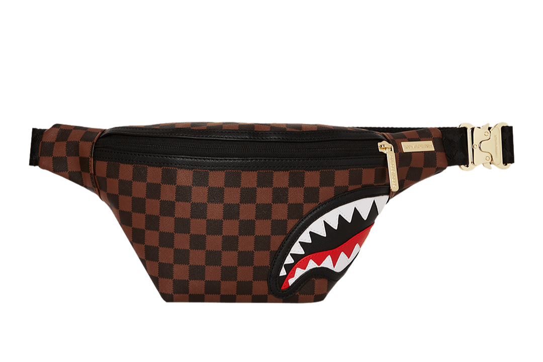 Sprayground Sawtooth Sharks In Paris Savvy Crossbody - OnSize