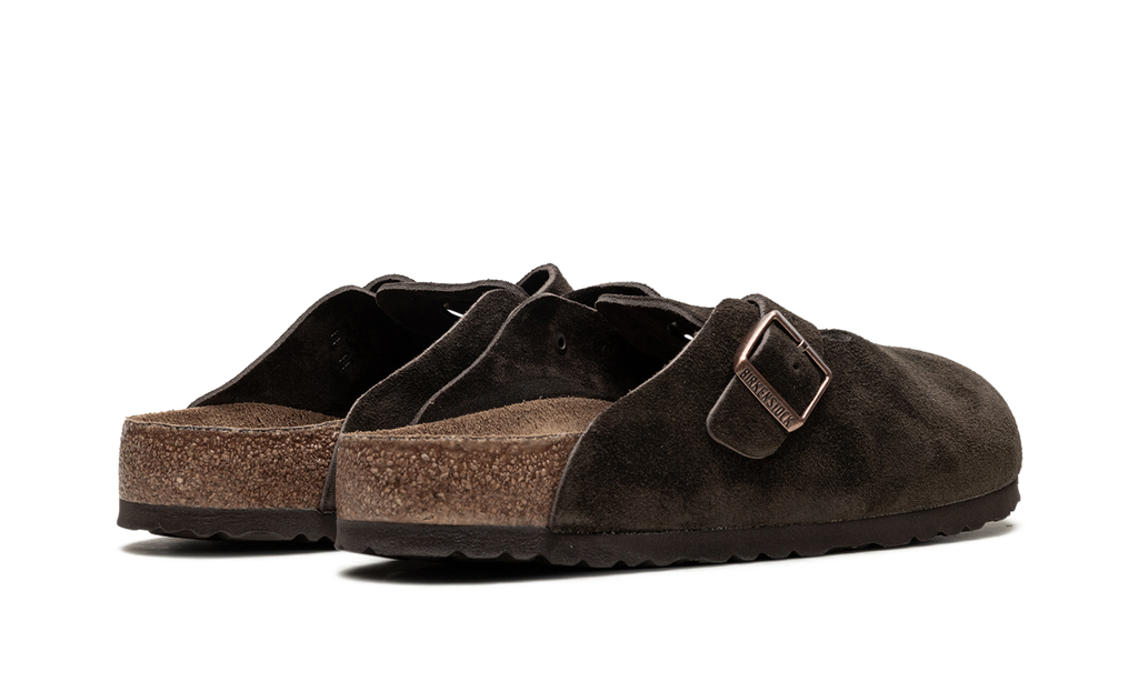 Birkenstock Boston Soft Footbed Suede Mocha