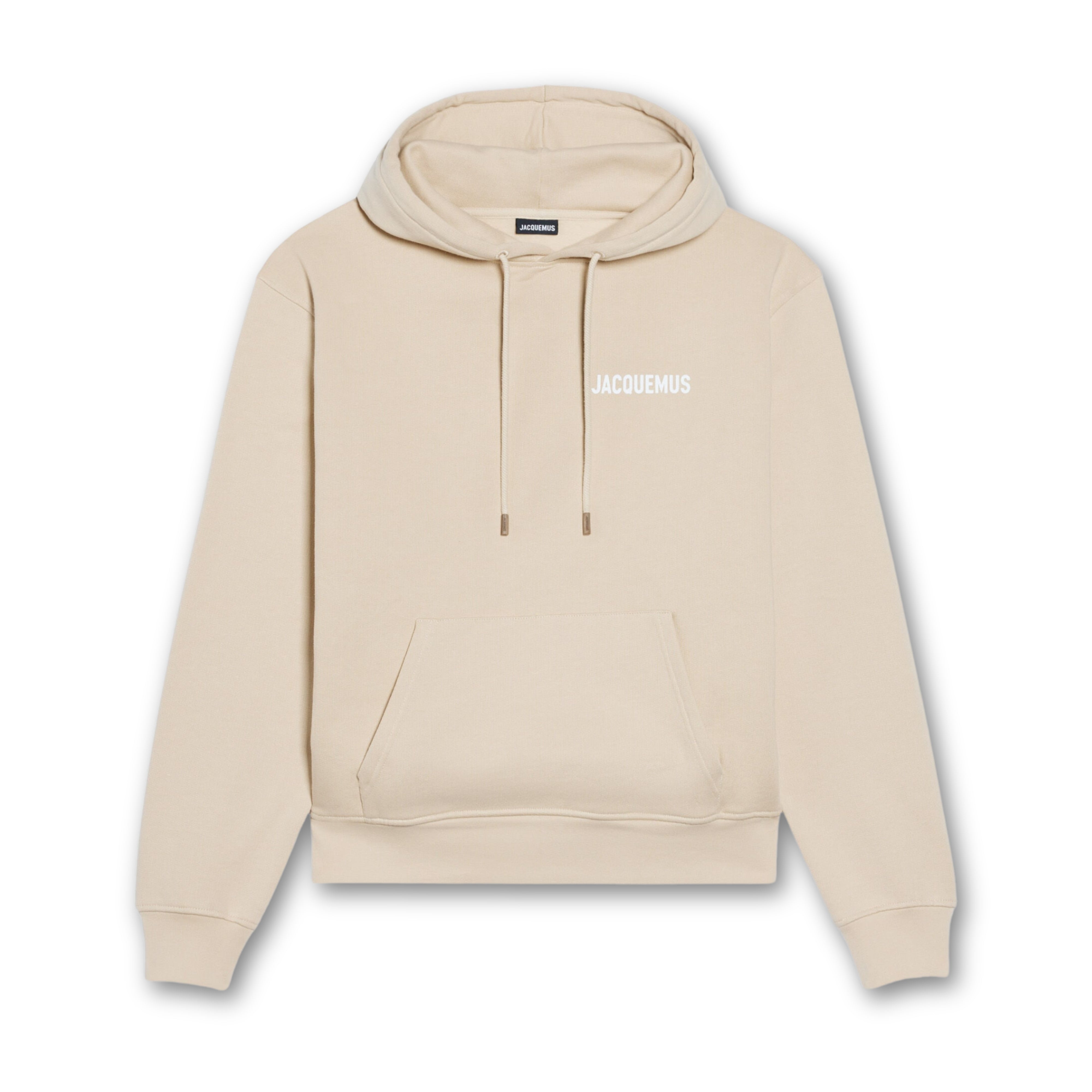 Jacquemus Le Sweatshirt Hooded Sweatshirt Light Beige
