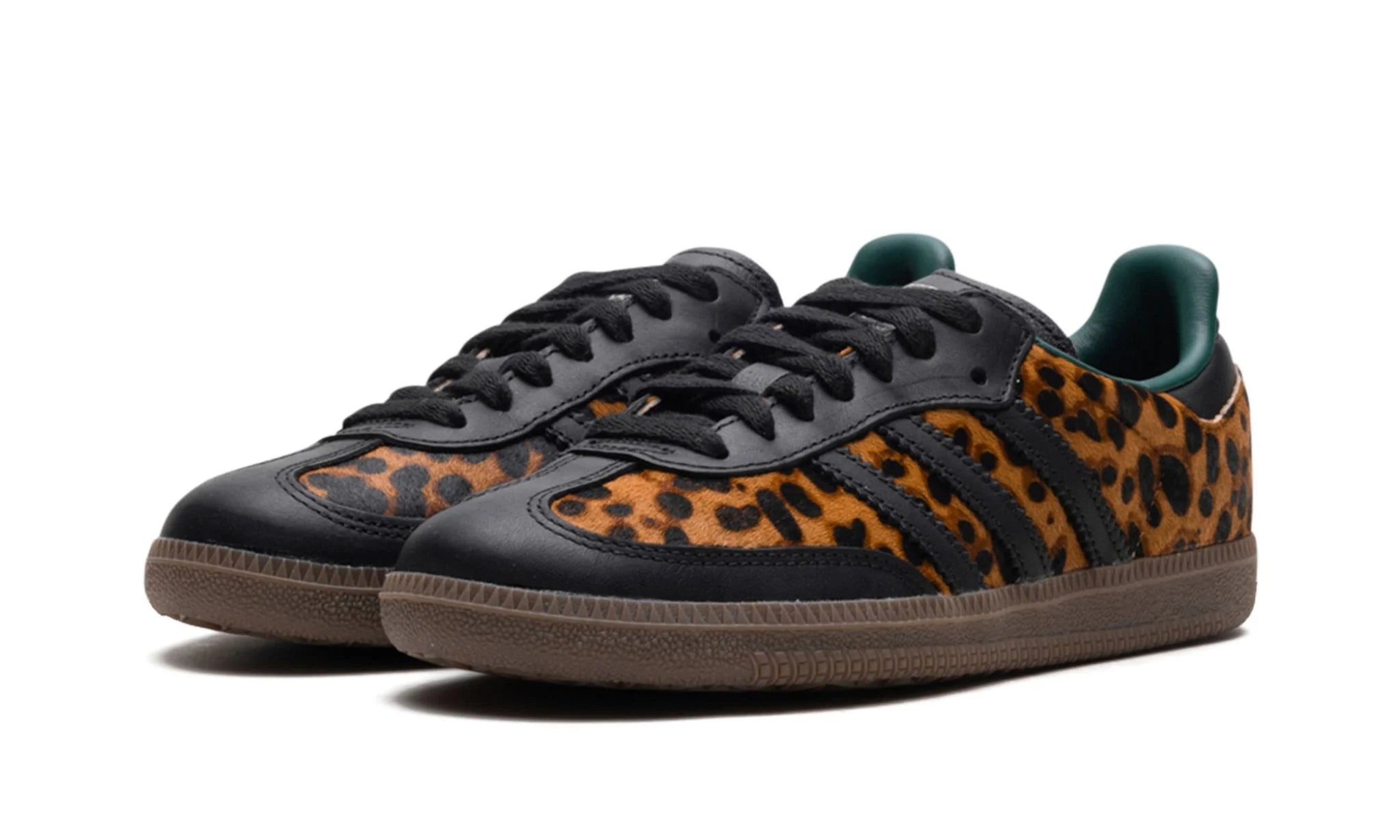 adidas Samba OG Black Green Leopard - OnSize