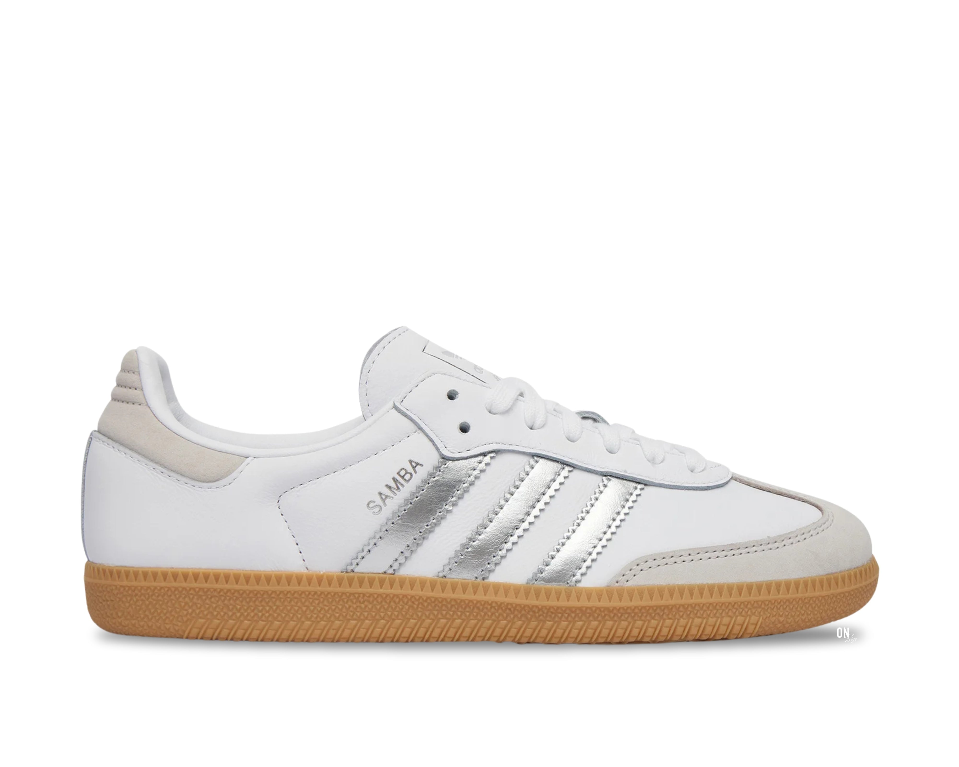 adidas Samba OG White Silver Metallic Grey - OnSize