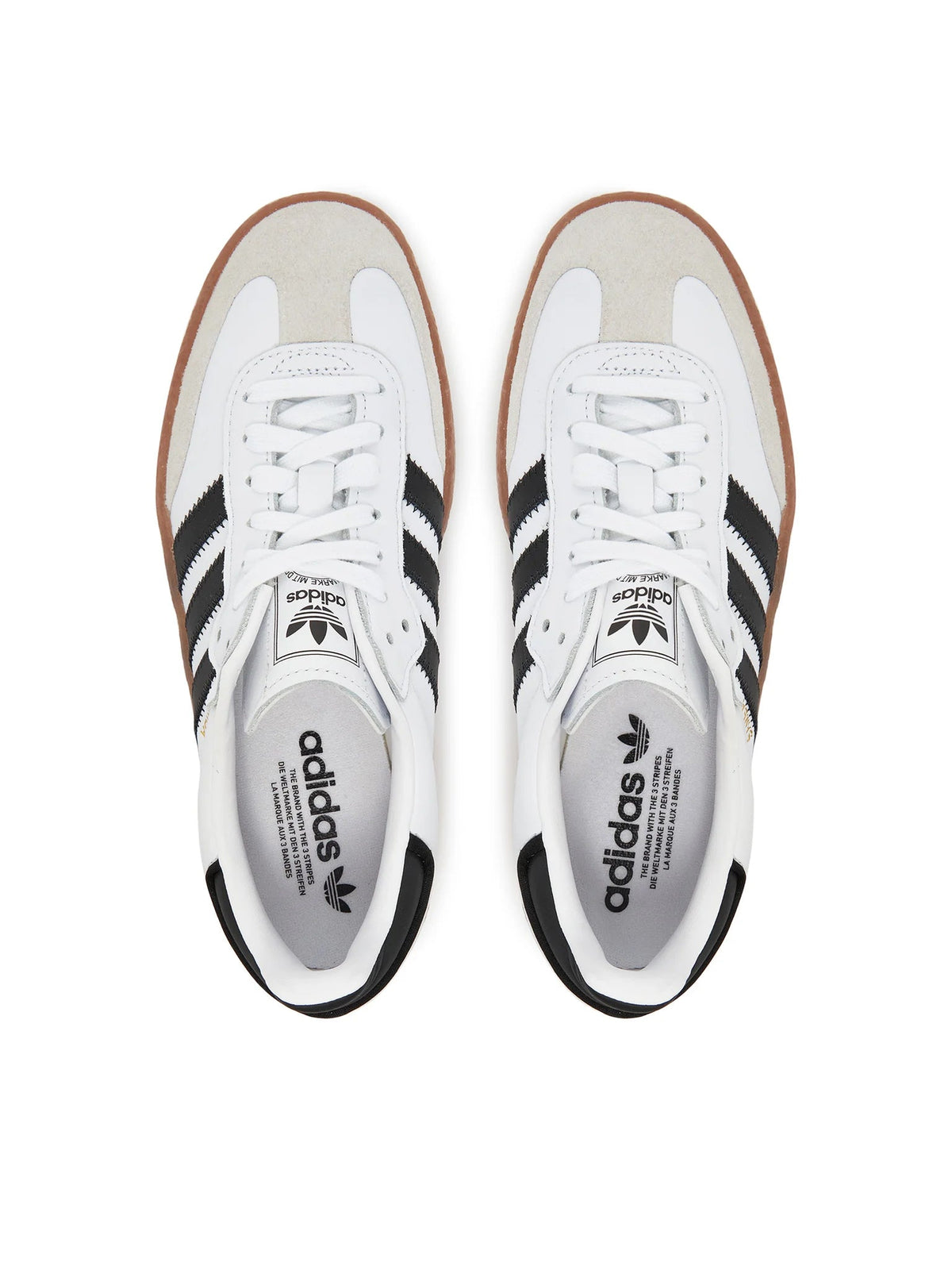 adidas Sambae Cloud White Metallic Gold - OnSize