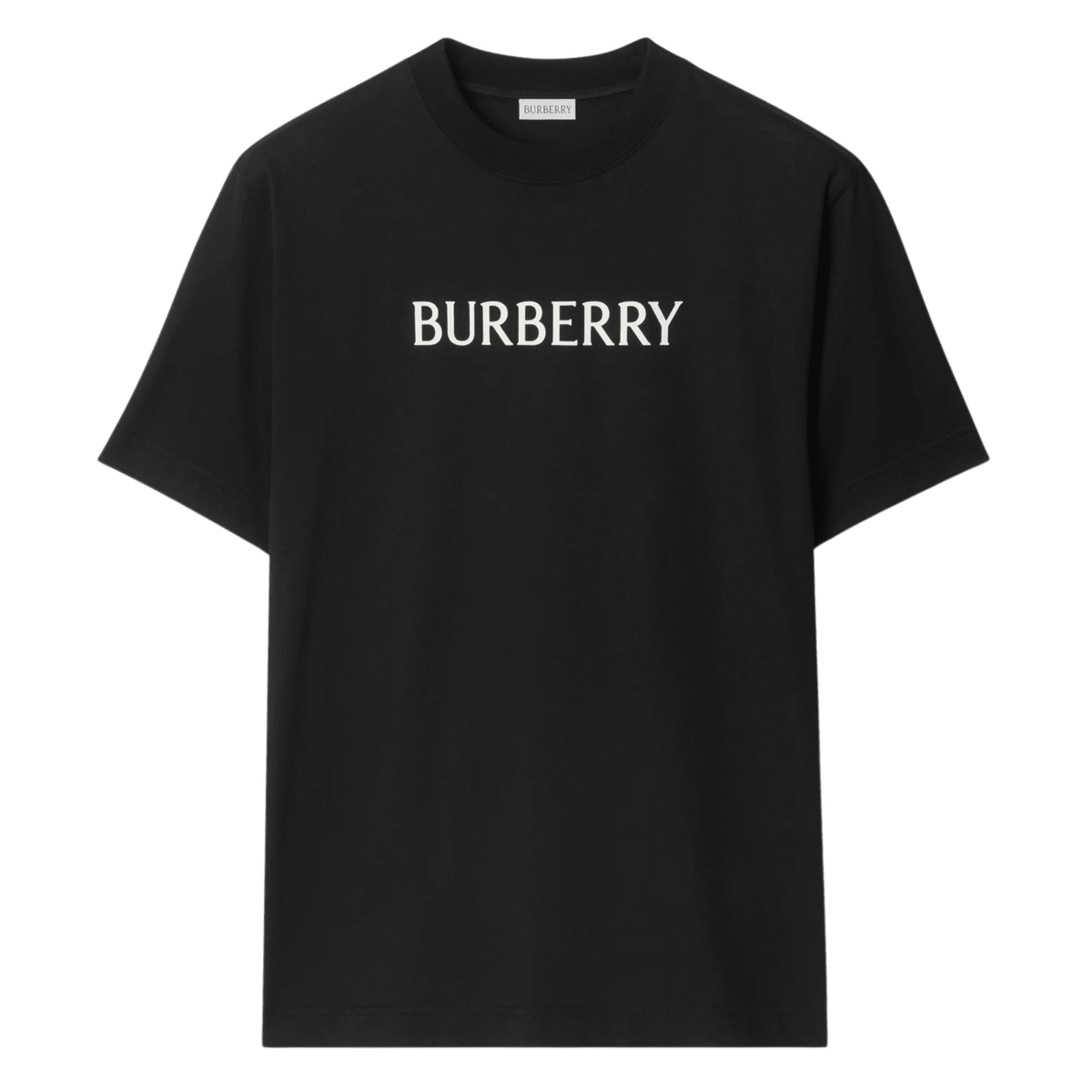Burberry Logo Cotton T-shirt Black - OnSize