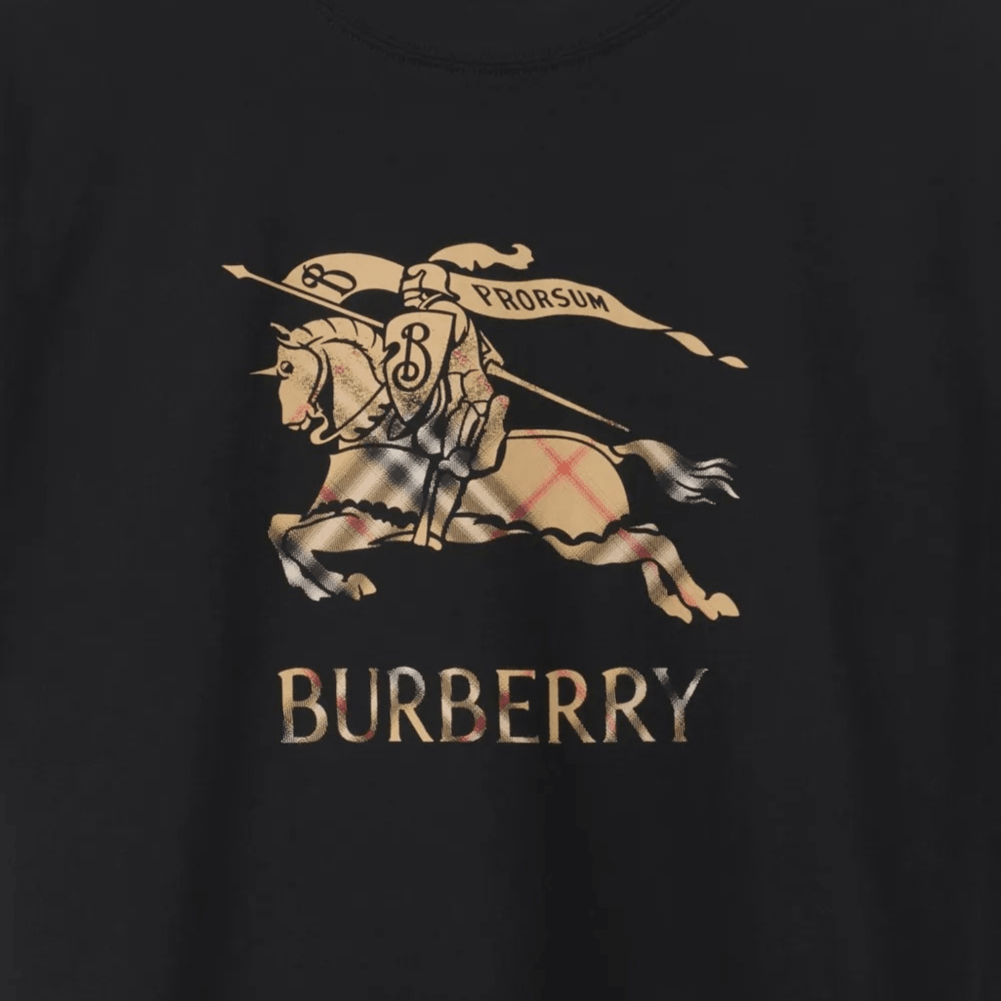 Burberry Seth EKD T-shirt Black - OnSize