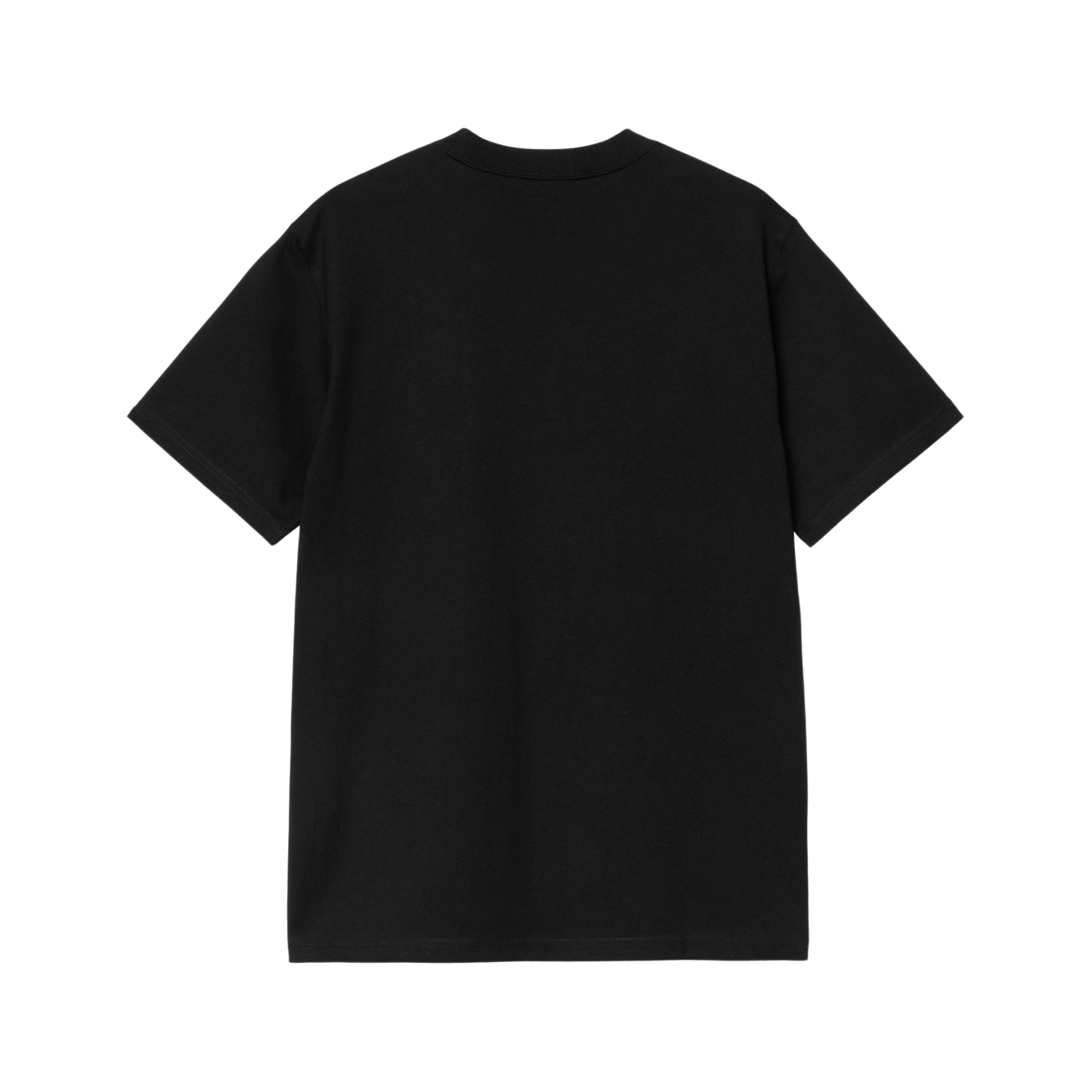 Carhartt WIP S/S University Script T-Shirt Black/White - OnSize