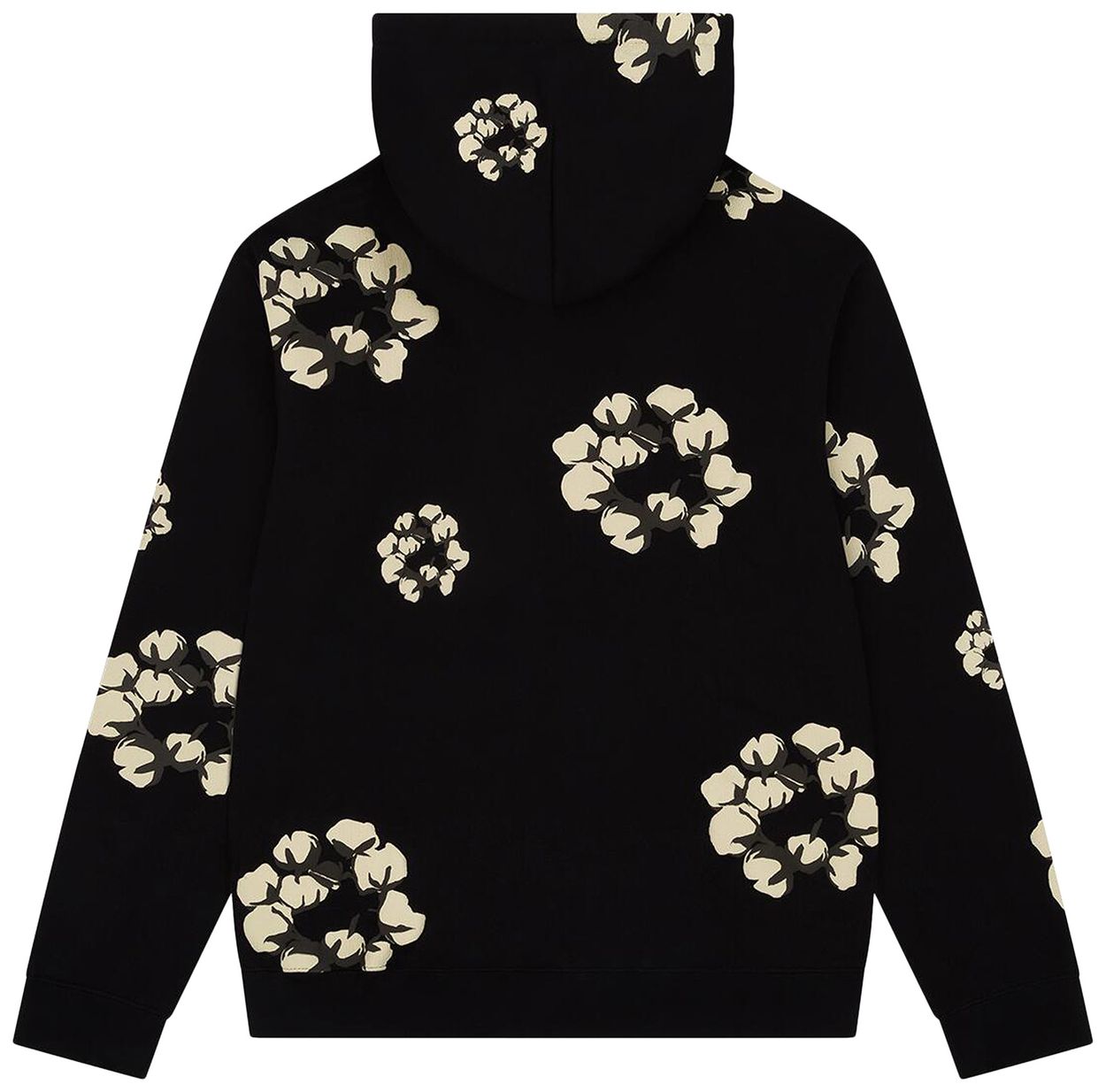 Denim Tears x CPFM Cactus Tears Wreath Hoodie Black - OnSize