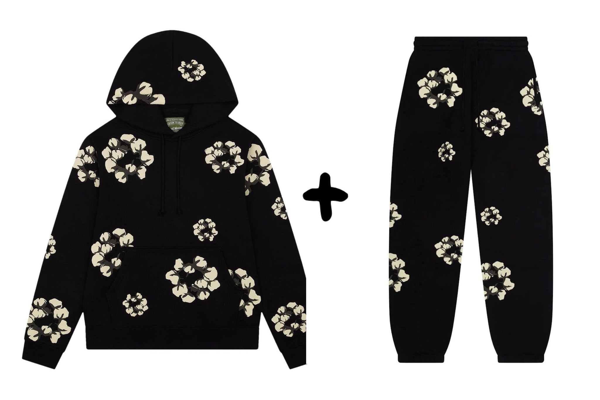 Denim Tears x CPFM Cactus Tears Wreath Set Black - OnSize