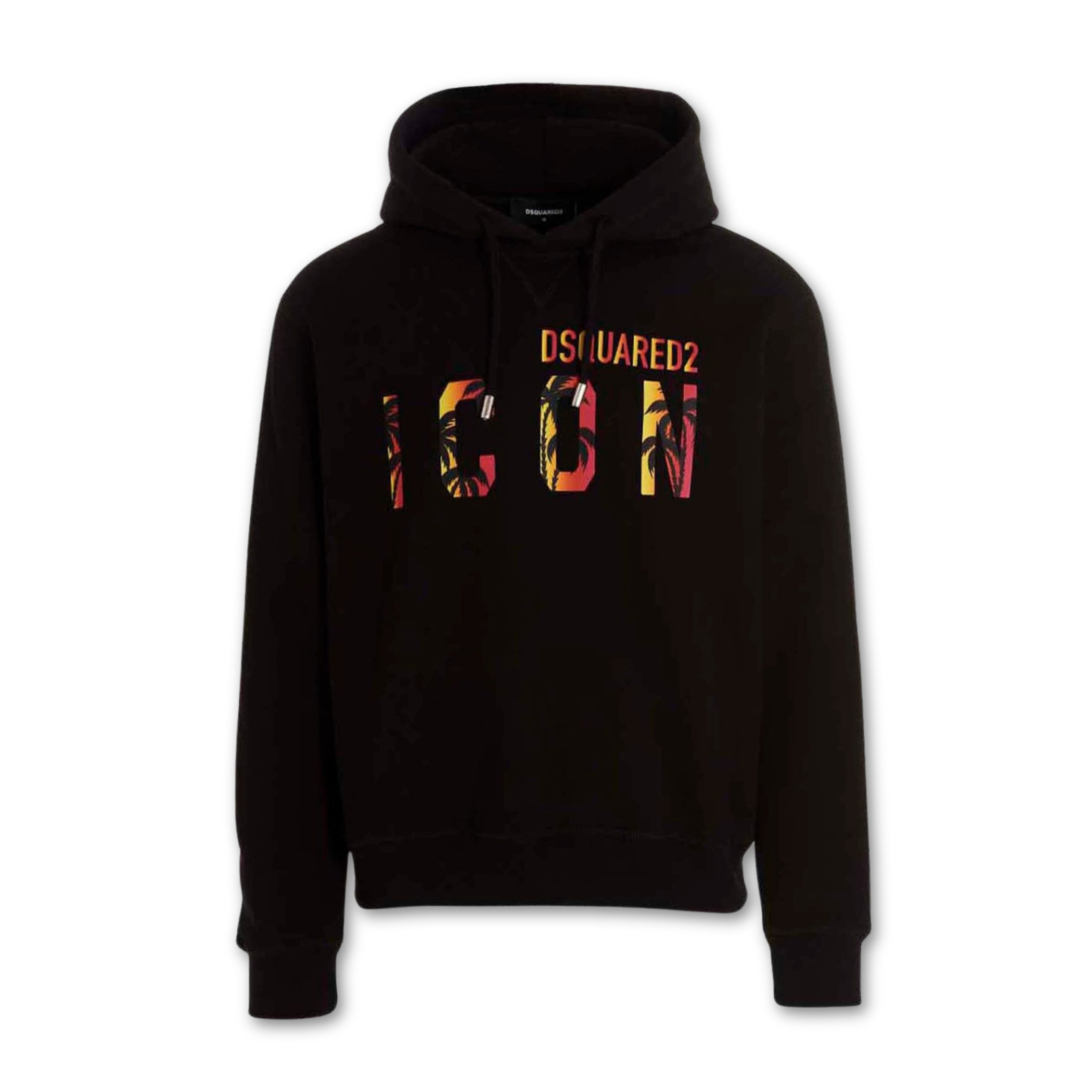 DSQUARED2 Icon Sunset Hoodie Black - OnSize