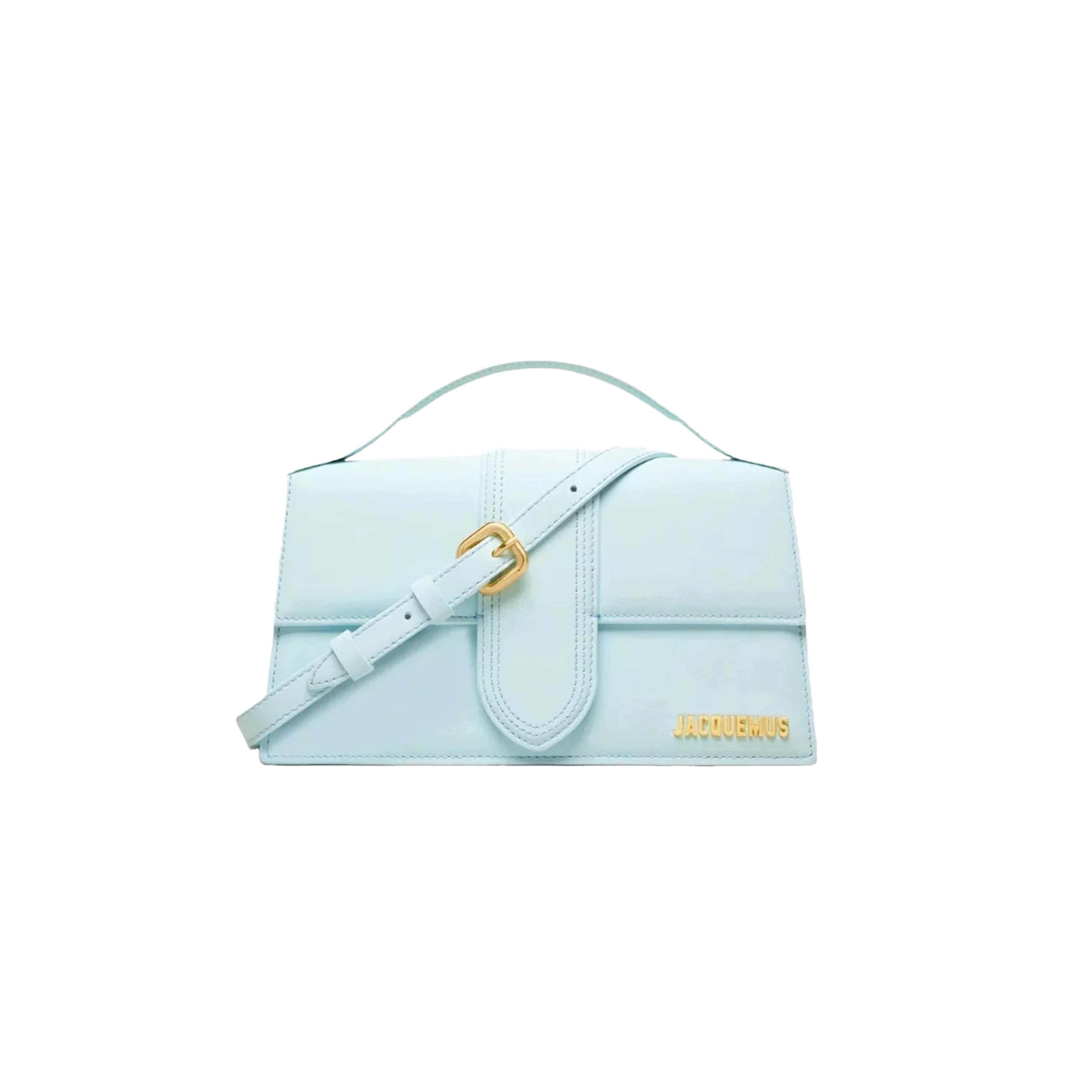 Jacquemus Le grand Bambino Crossbody Strap Handbag Light Blue - OnSize