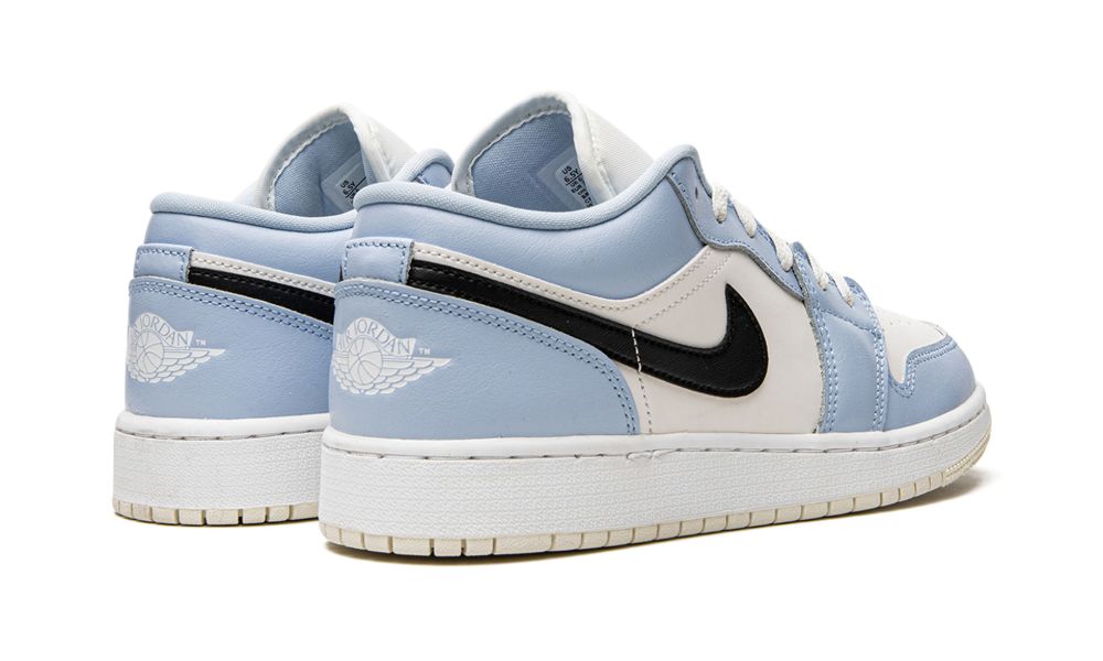 Jordan 1 Low Ice Blue Black - OnSize