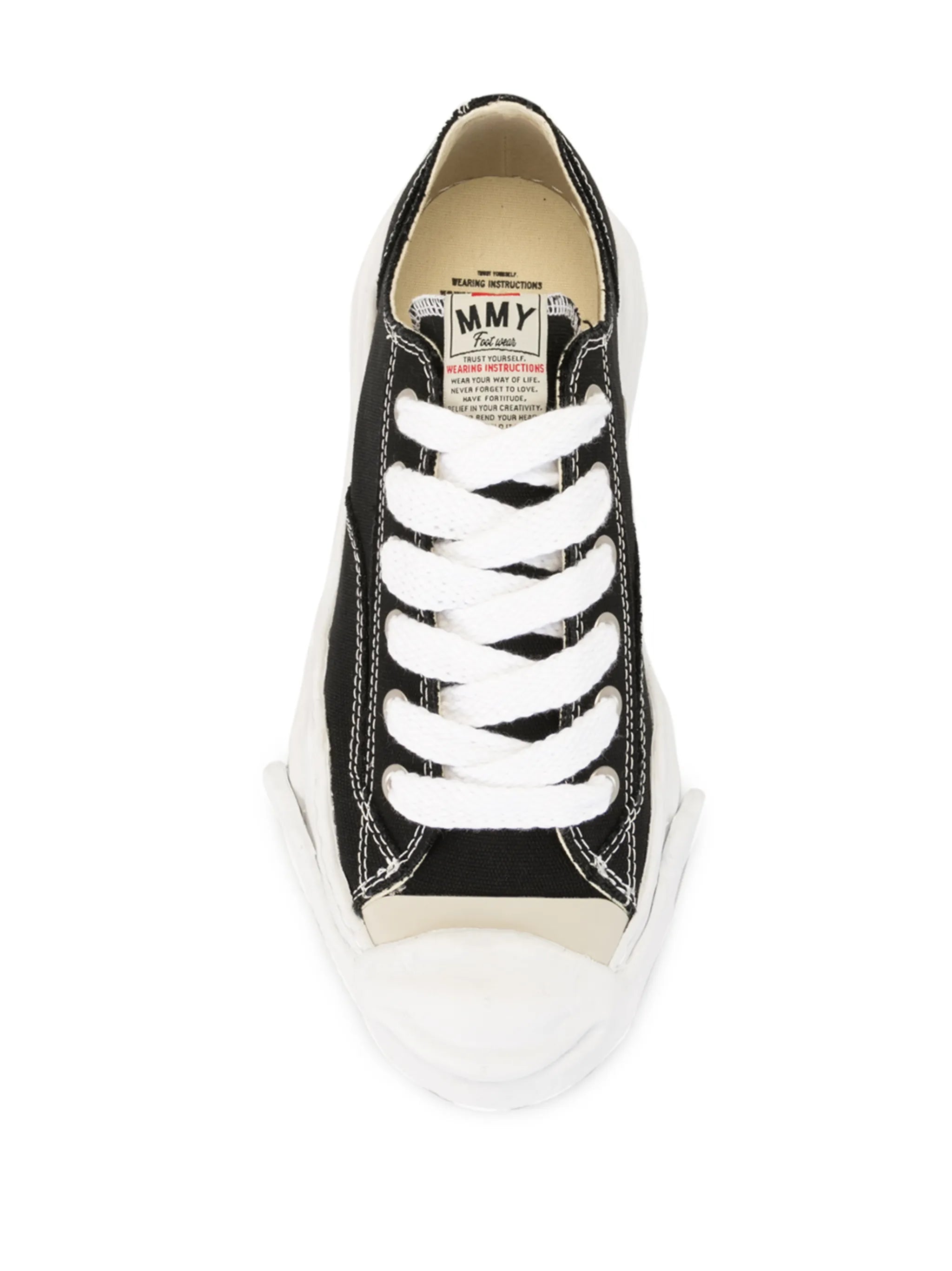Maison Mihara Yasuhiro Hank OG Sole Canvas Low Black - OnSize