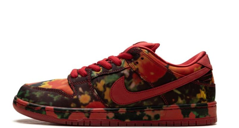 Nike SB Dunk Low The Wizard of Oz Poppy Field - OnSize