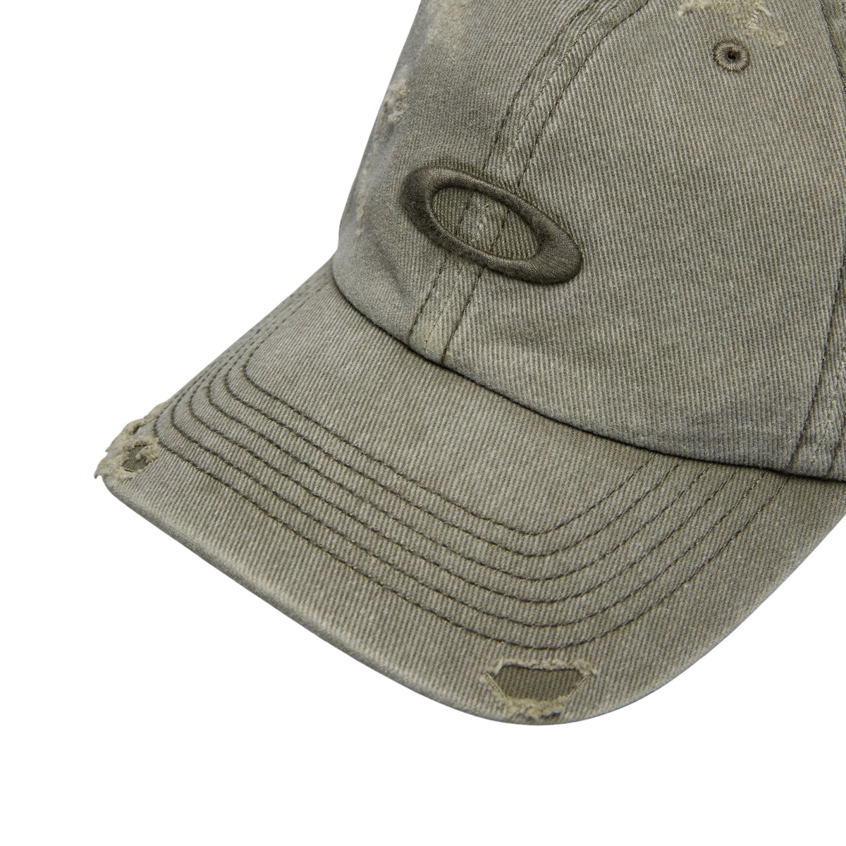 Oakley ‘47 Reserve Distressed Cap Deep Olive - OnSize