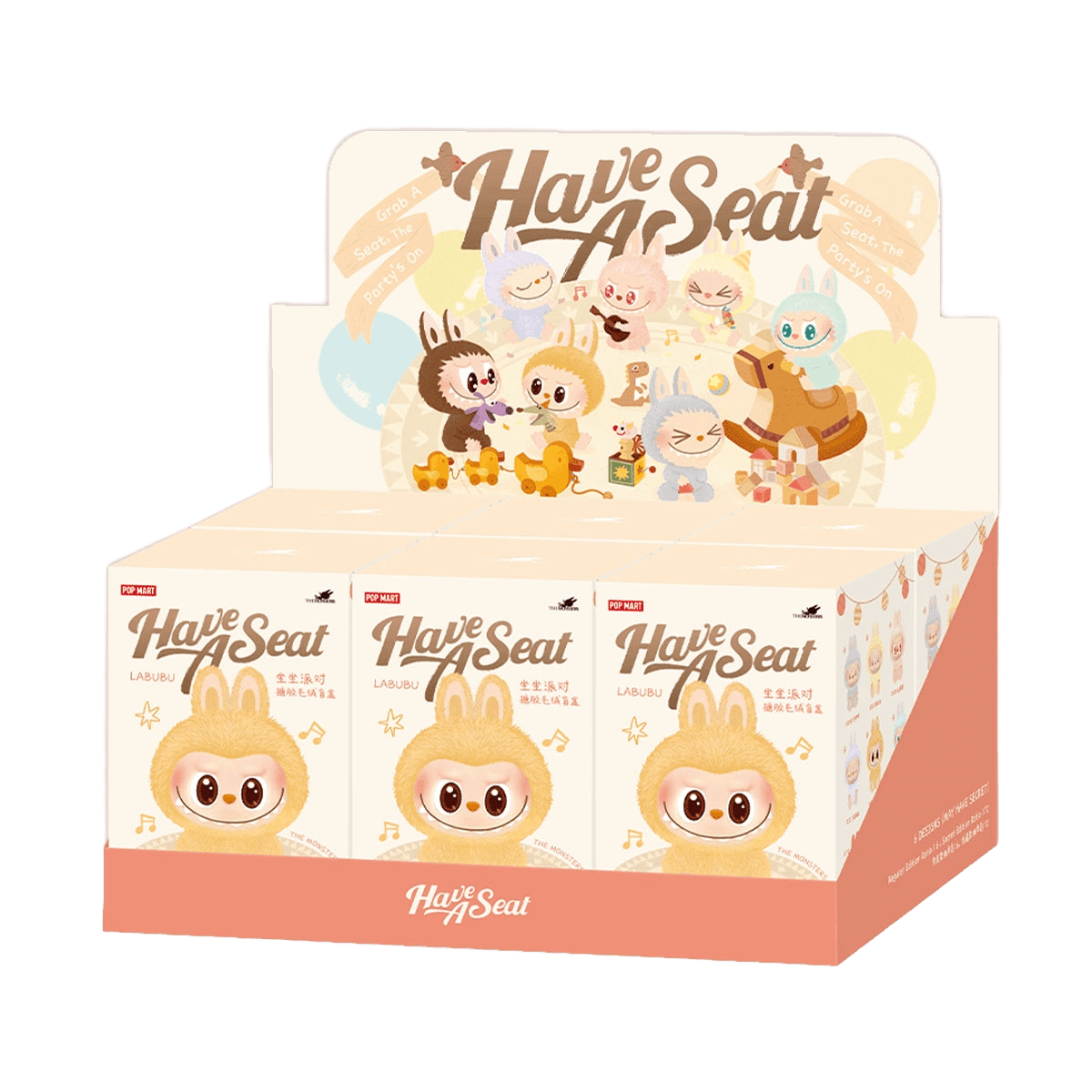 Pop Mart Labubu The Monsters Have a Seat - OnSize