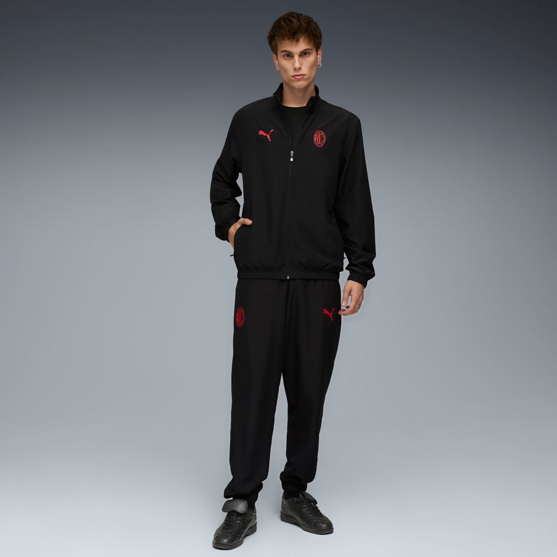 Puma AC Milan Tracksuit Woven 2025/26 - OnSize