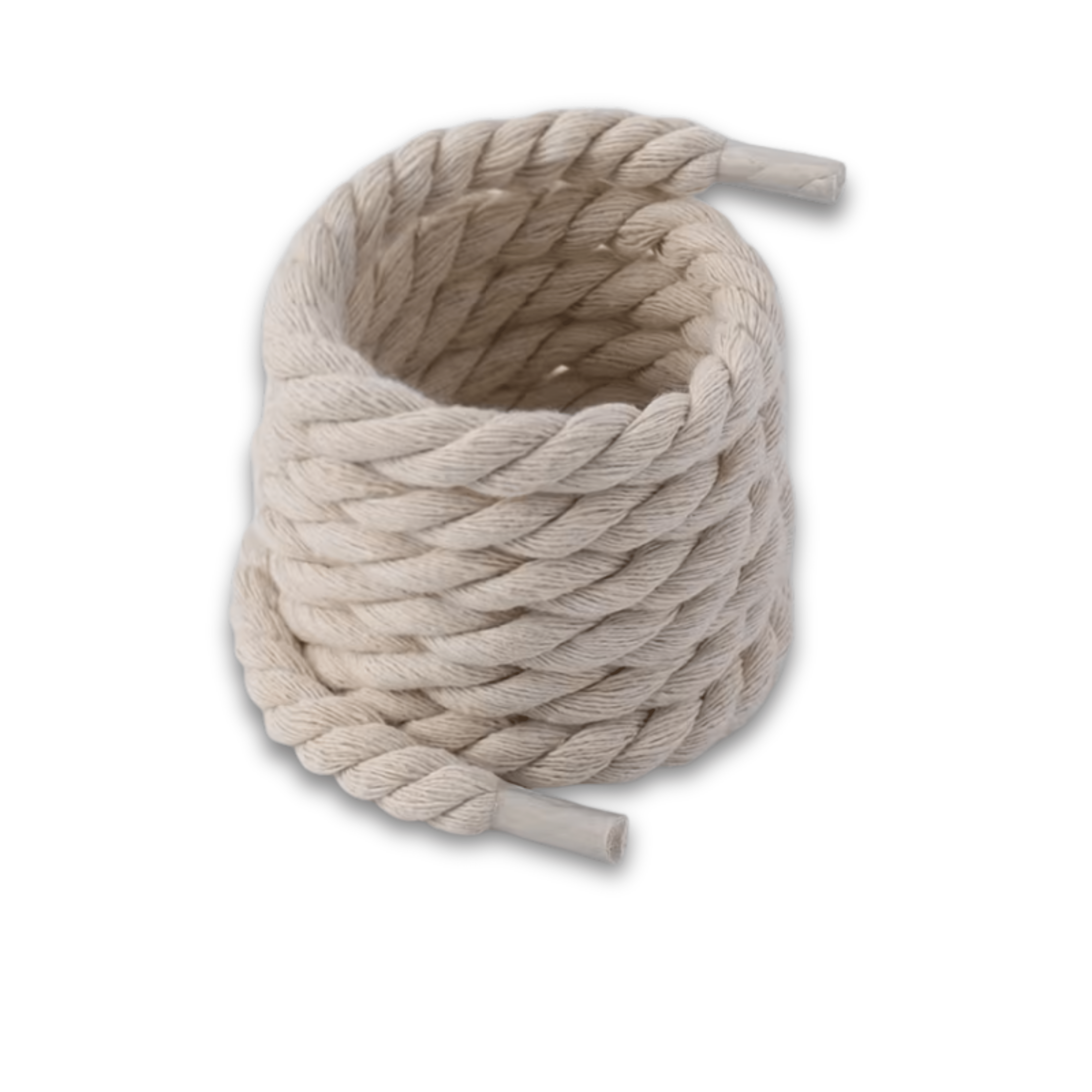 Rope Lace Beige - 8mm - OnSize