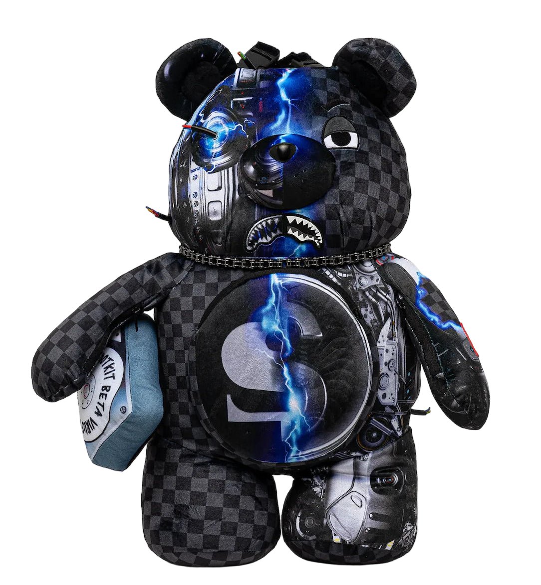 Sprayground Cyborg Bear Backpack - OnSize