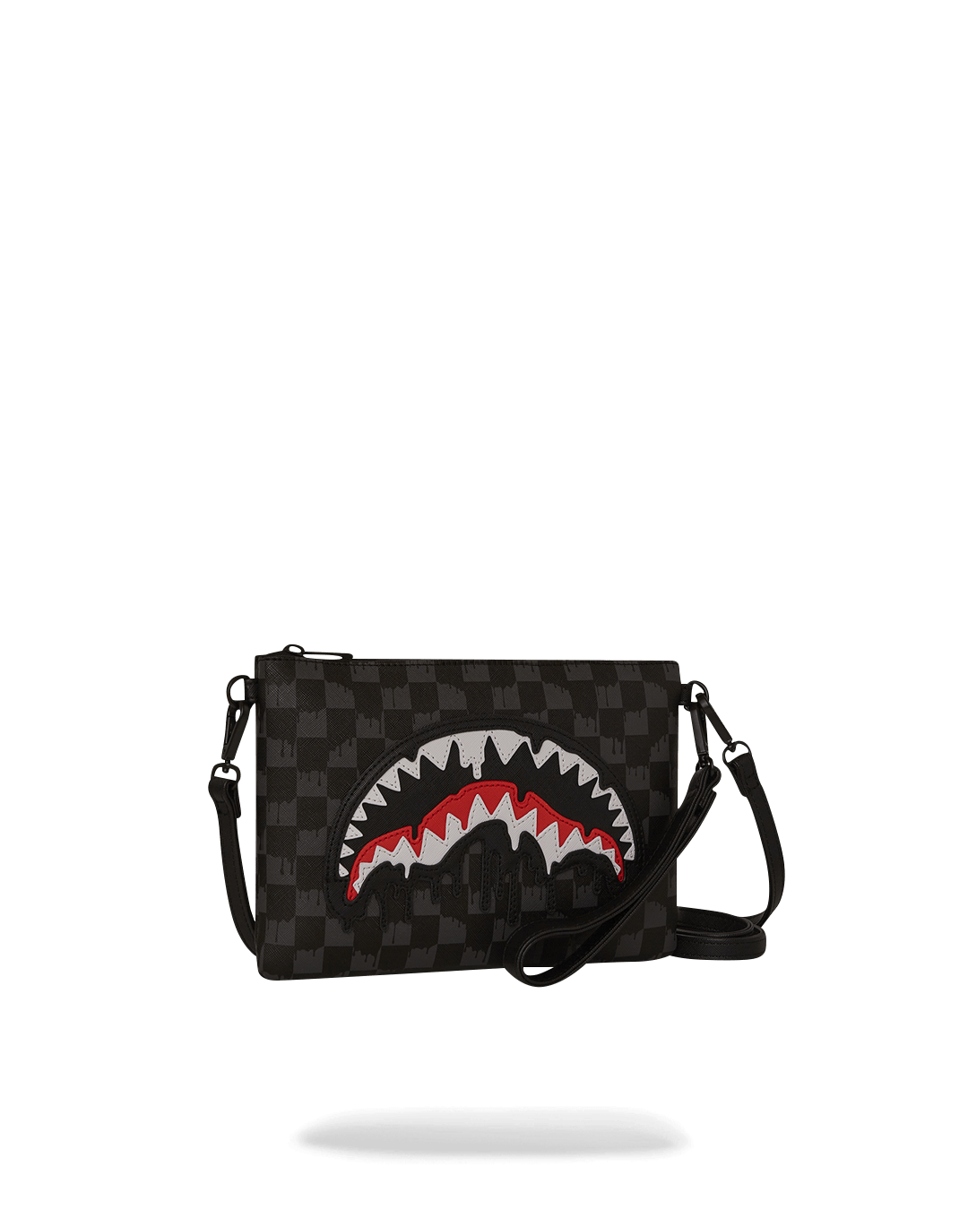 Sprayground Dripping Sharks In Paris Crossover Clutch - OnSize