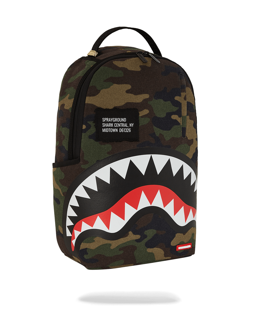Sprayground Shark Central Camo DLXS Backpack - OnSize