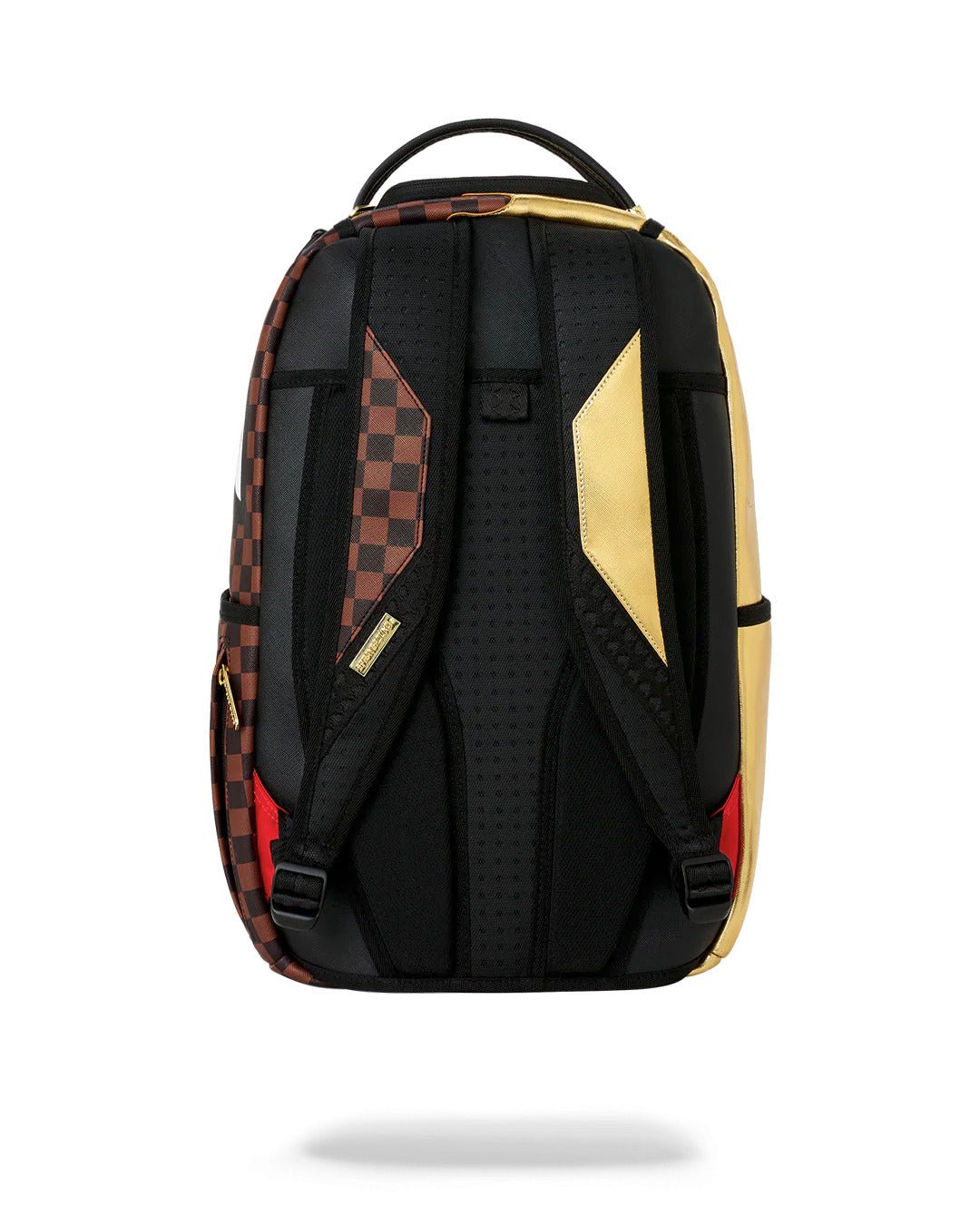 Sprayground Sharks In Paris Gold Drip Backpack - OnSize