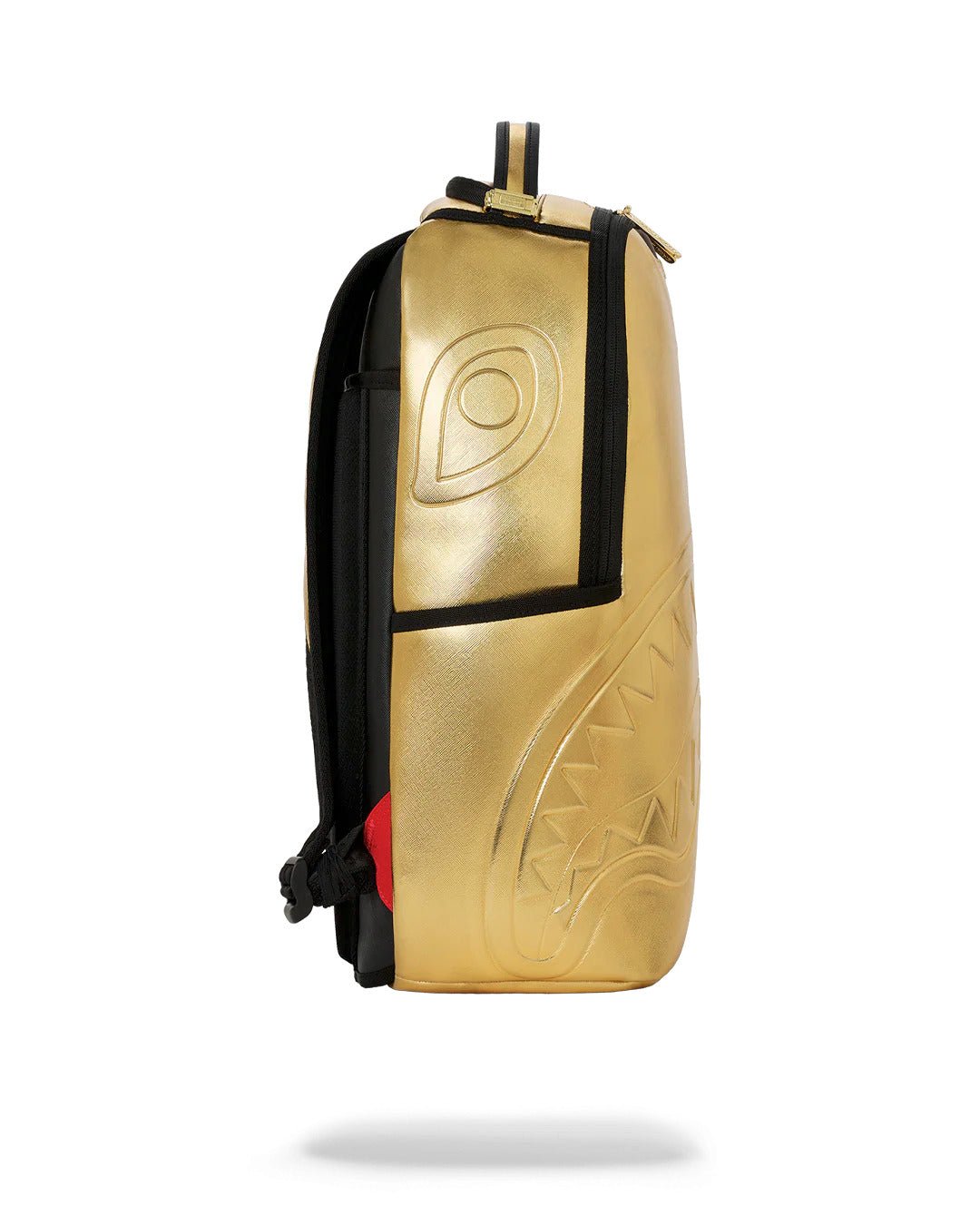 Sprayground Sharks In Paris Gold Drip Backpack - OnSize
