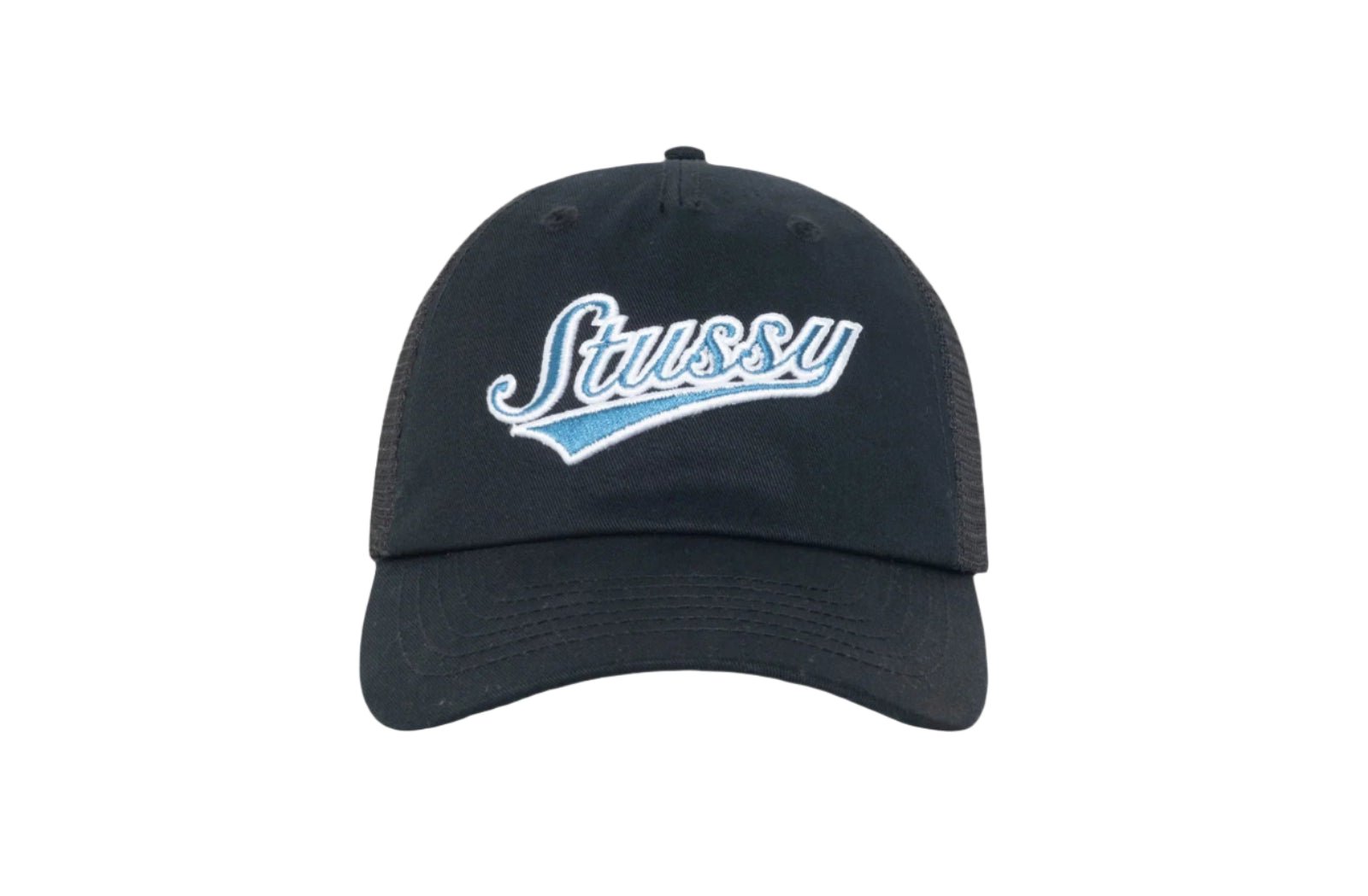 Stussy Athletic Trucker Cap Black - OnSize